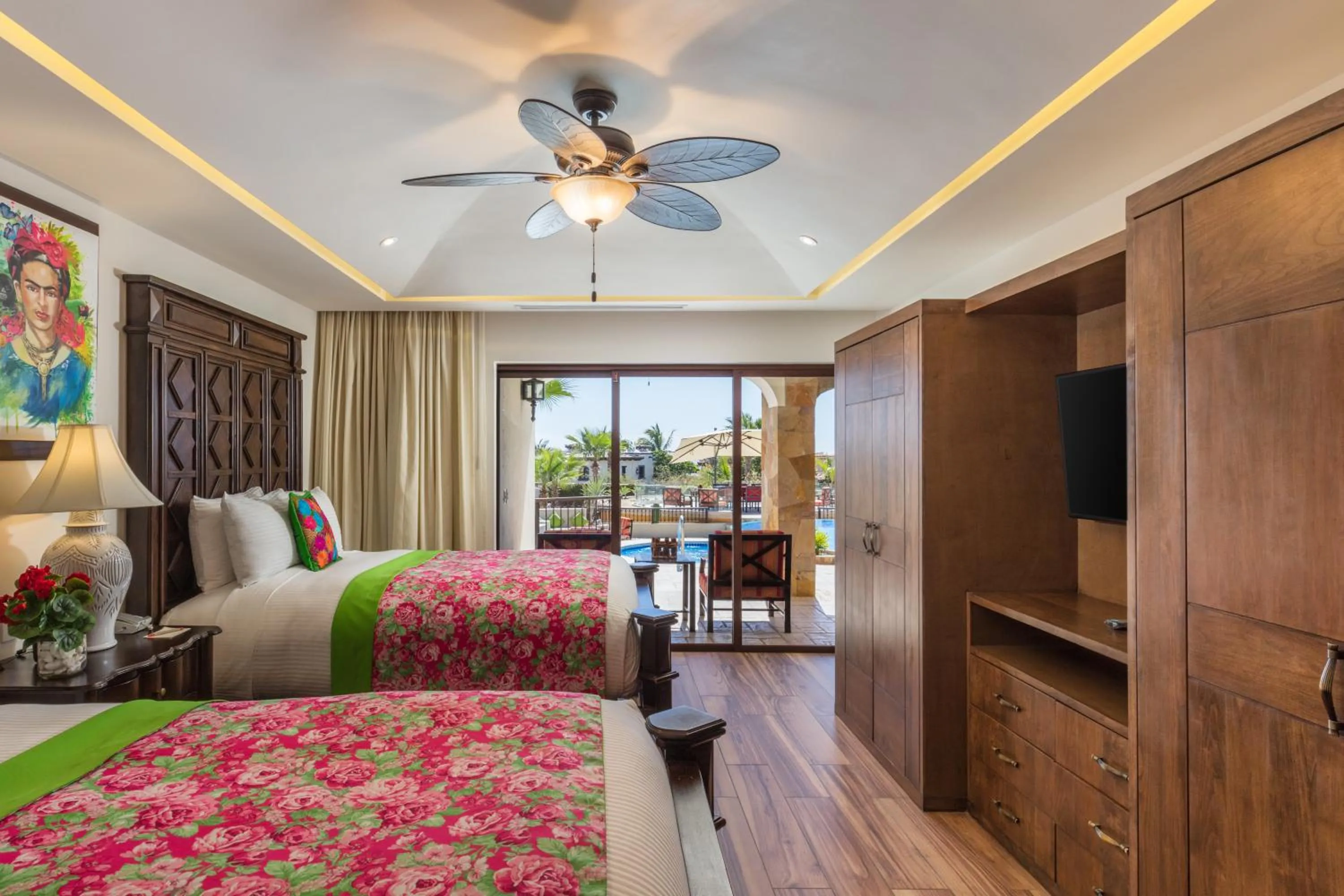 Bed in Vista Encantada Resort & Spa Residences, A La Carte All Inclusive Optional