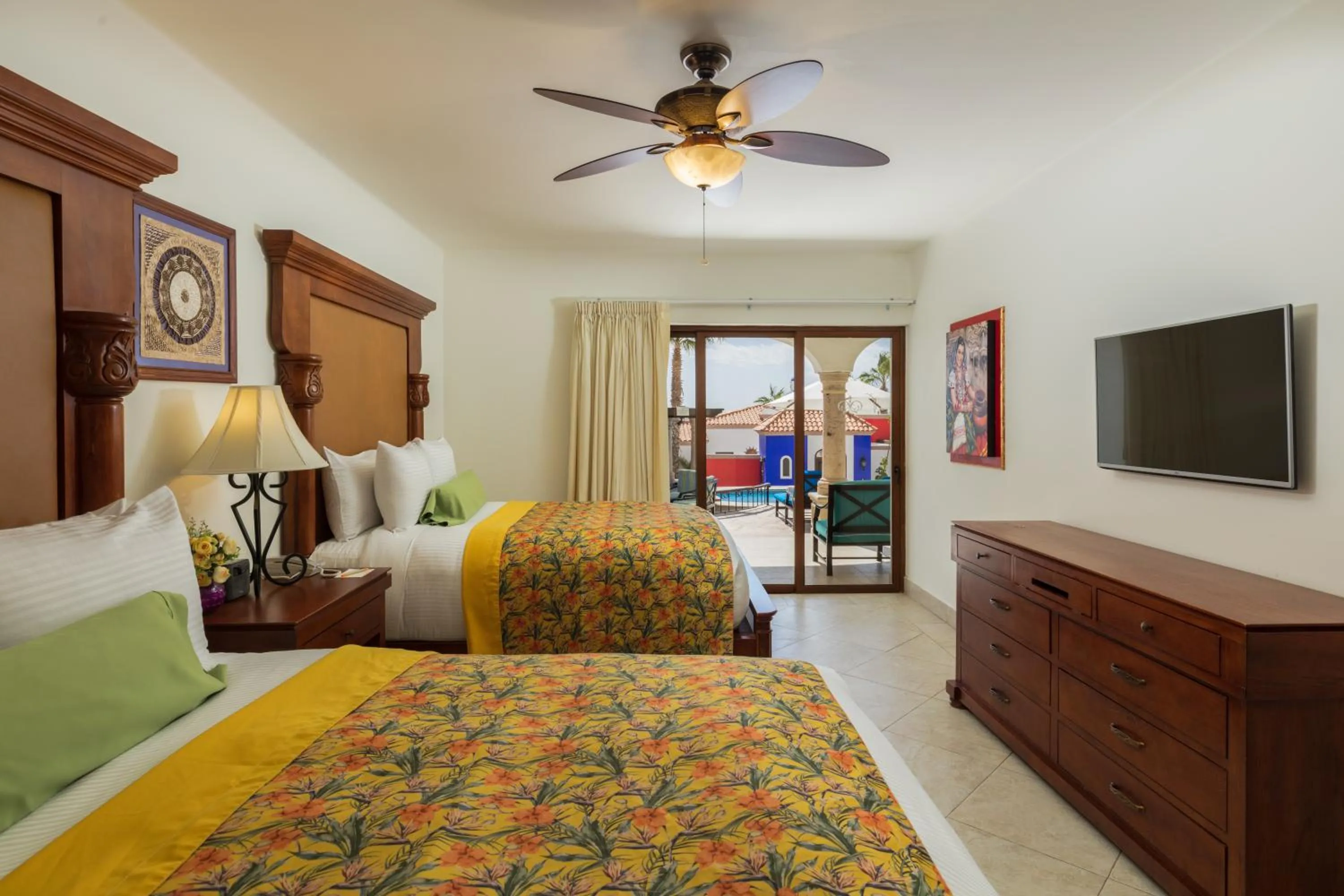 Bed in Vista Encantada Resort & Spa Residences, A La Carte All Inclusive Optional