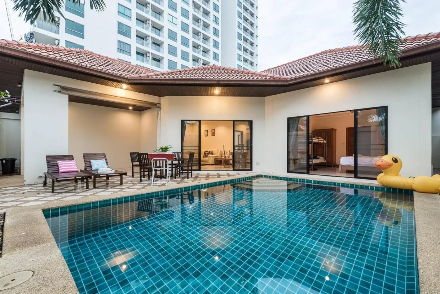 Swimming pool in AnB poolvilla 2BR with private beach in pratamnak