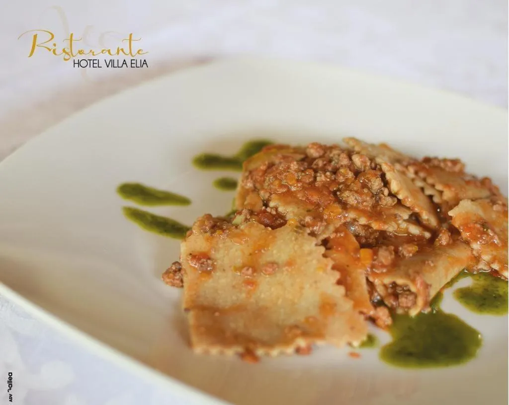 Food close-up in Hotel Villa Elia
