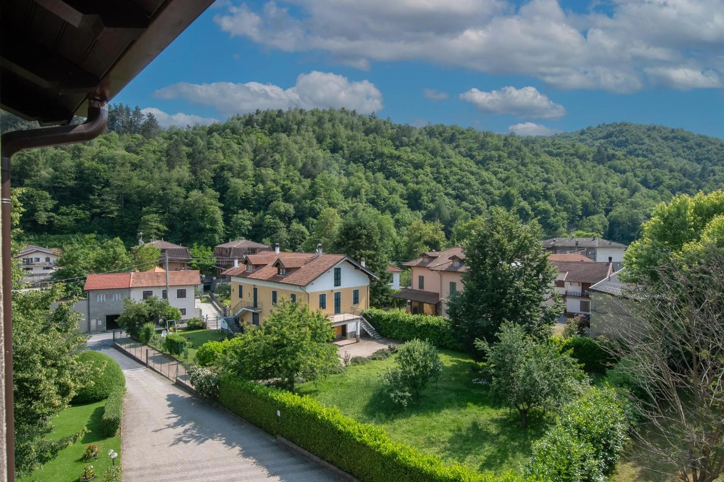 Garden view in Hotel Villa Elia