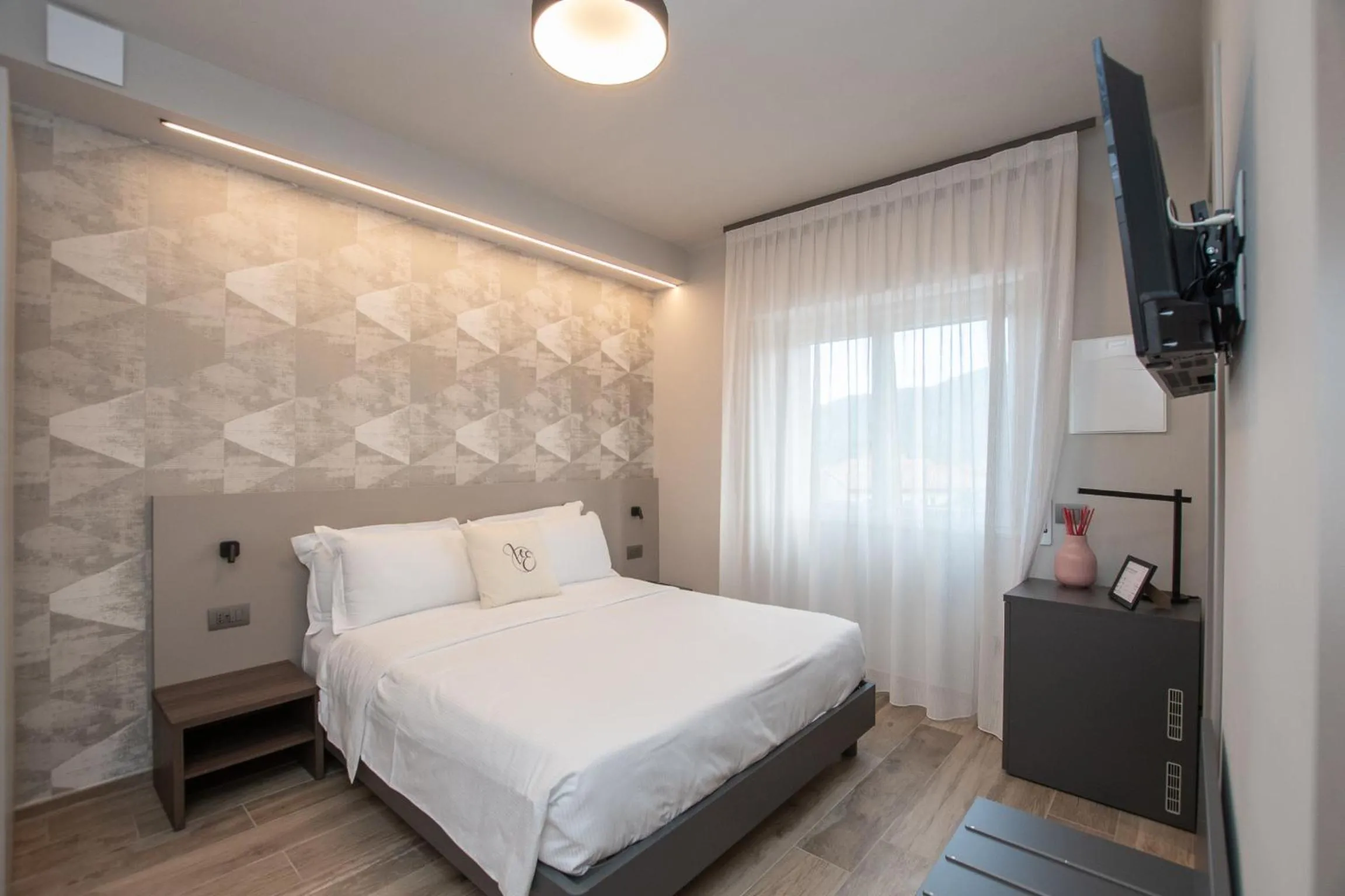Bedroom, Bed in Hotel Villa Elia