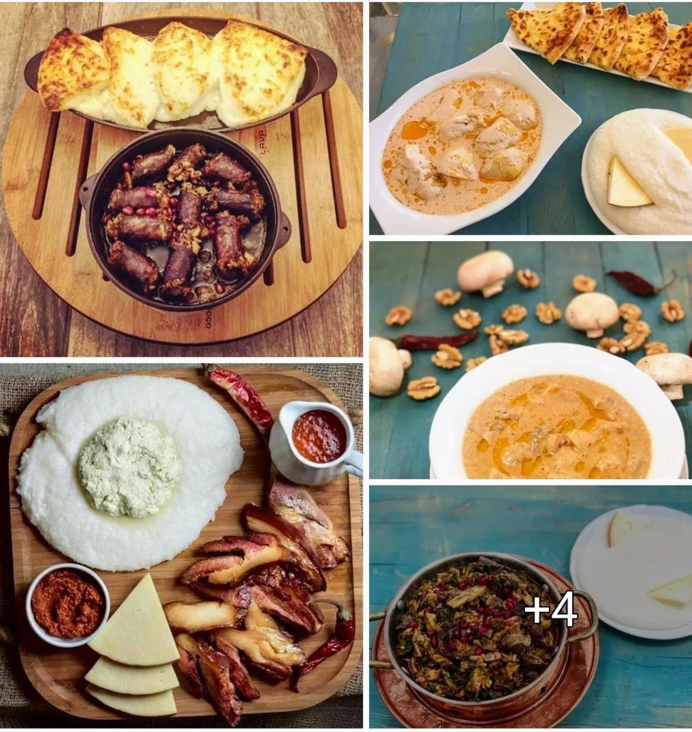 Breakfast in Four Seasons in Kutaisi