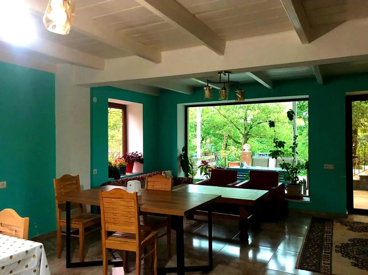 Dining area in Four Seasons in Kutaisi