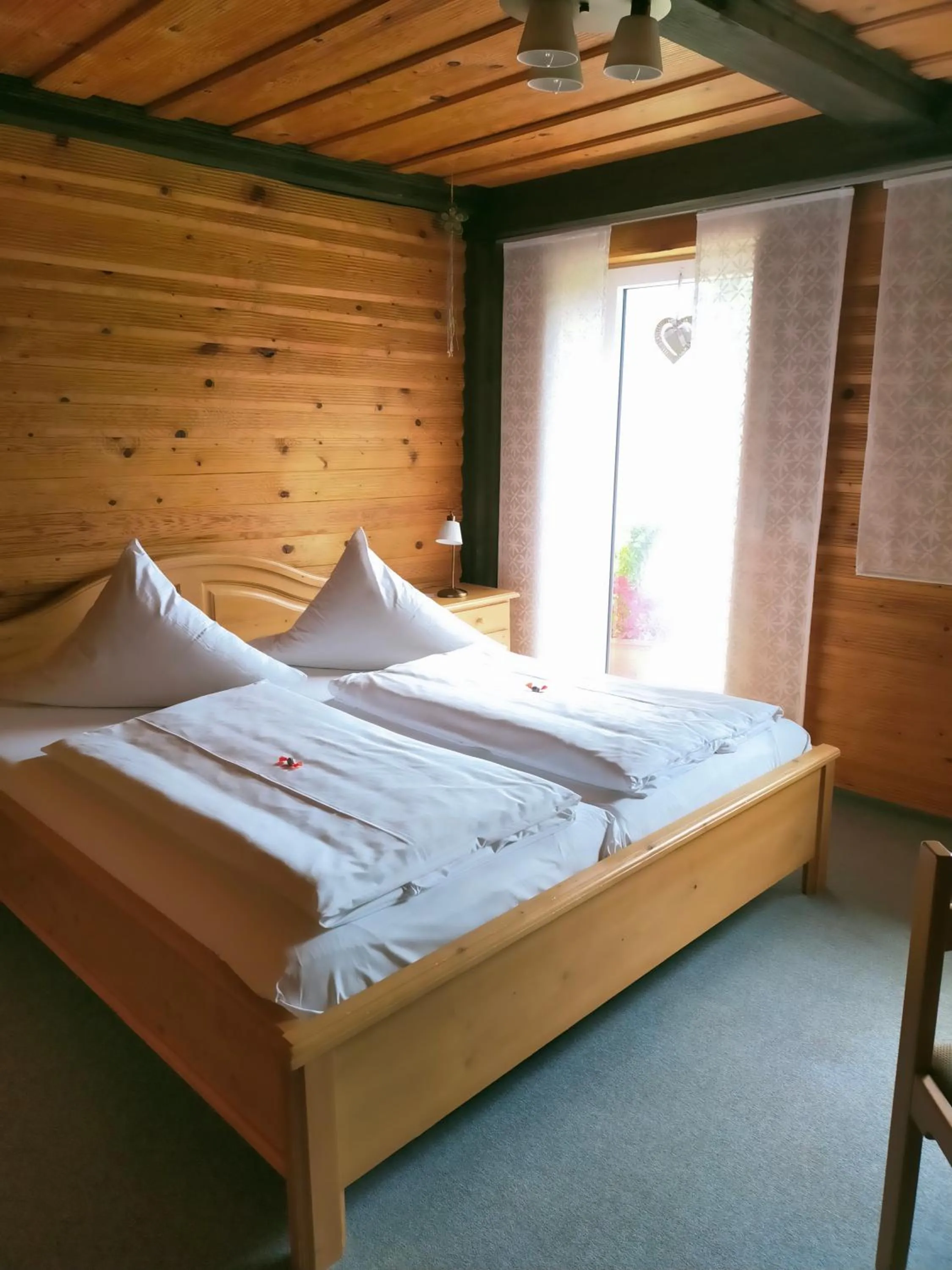 Bed in Landgasthaus Zum Erlengrund