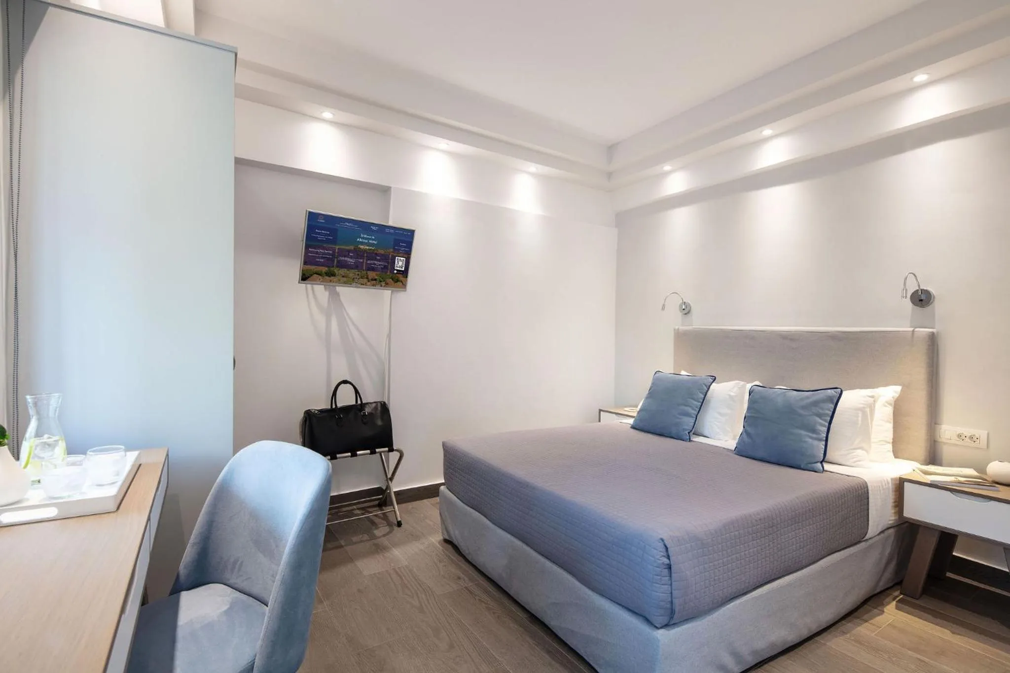 Bedroom, Bed in ALKINOI RESORT AND SPA