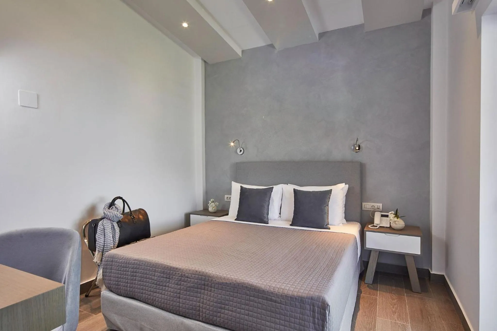 Bedroom, Bed in ALKINOI RESORT AND SPA