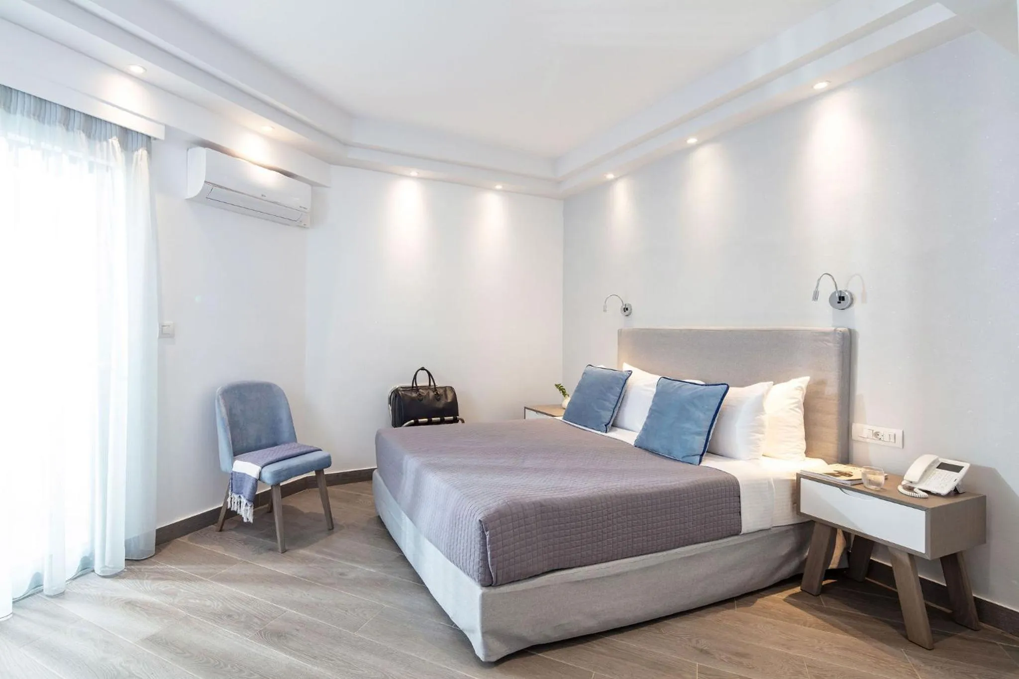 Bedroom, Bed in ALKINOI RESORT AND SPA