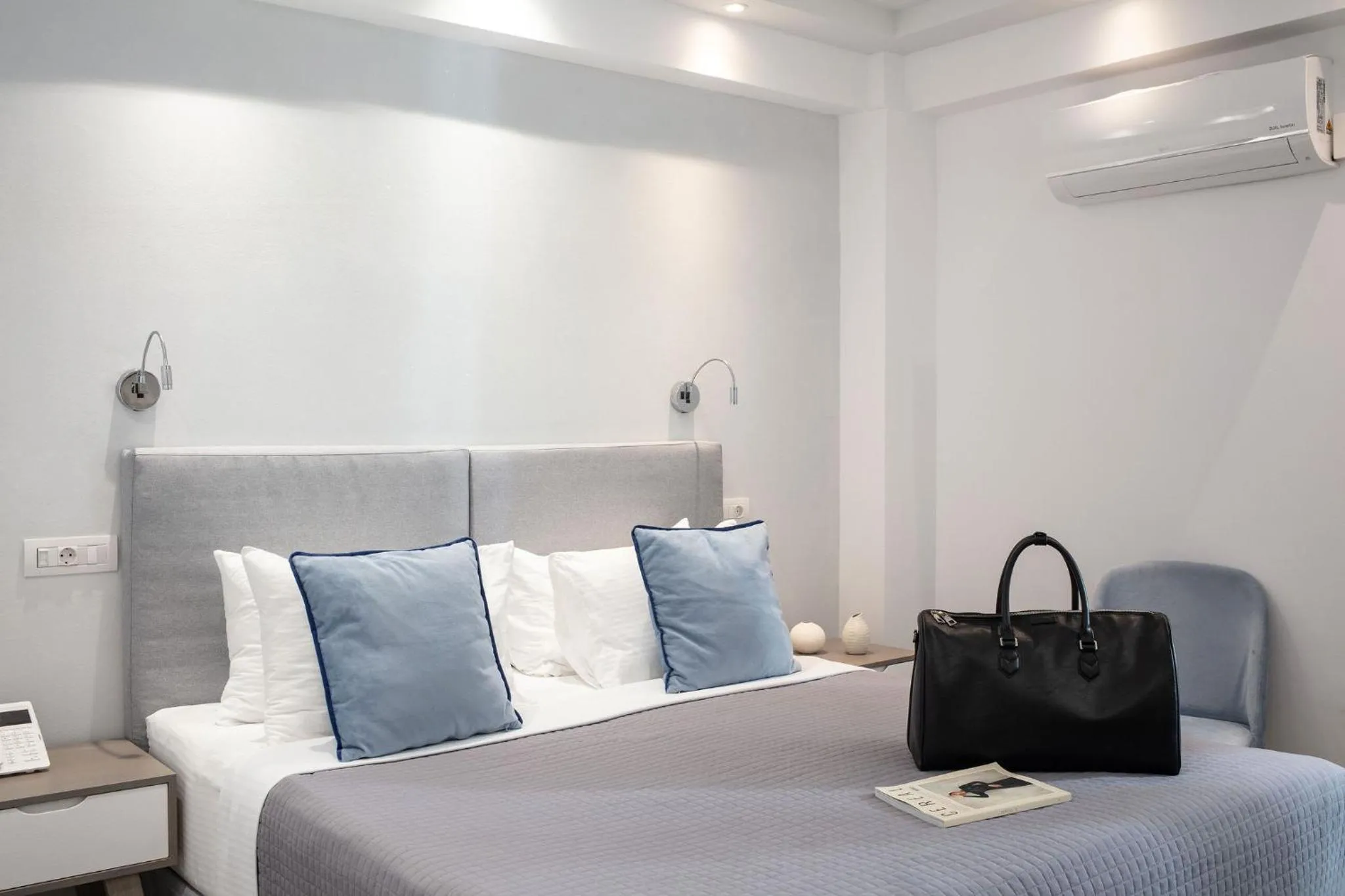 Bedroom, Bed in ALKINOI RESORT AND SPA