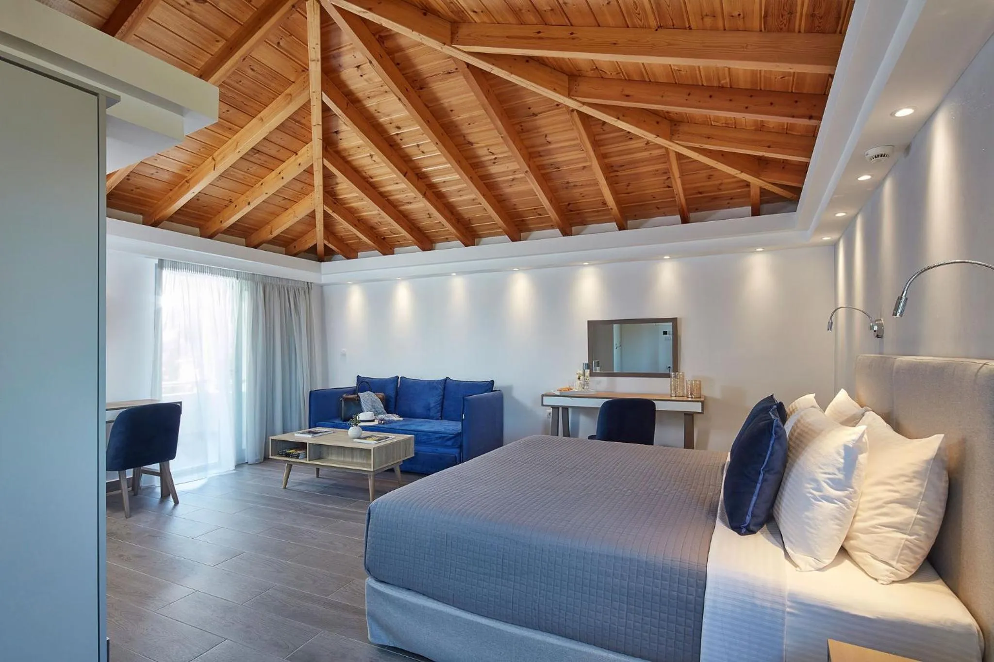 Bedroom, Bed in ALKINOI RESORT AND SPA