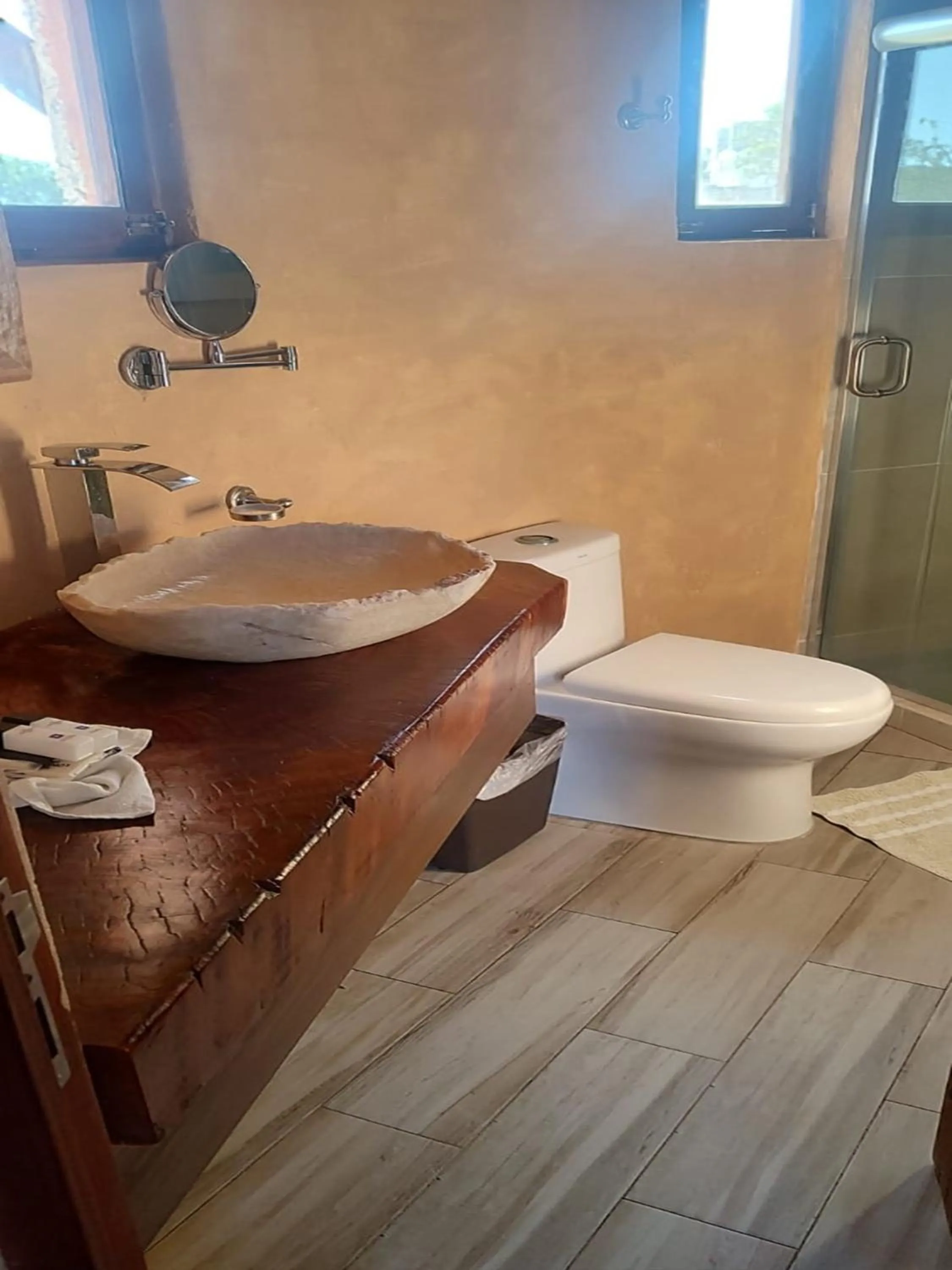 Bathroom in Zidada Hotel and Chalets