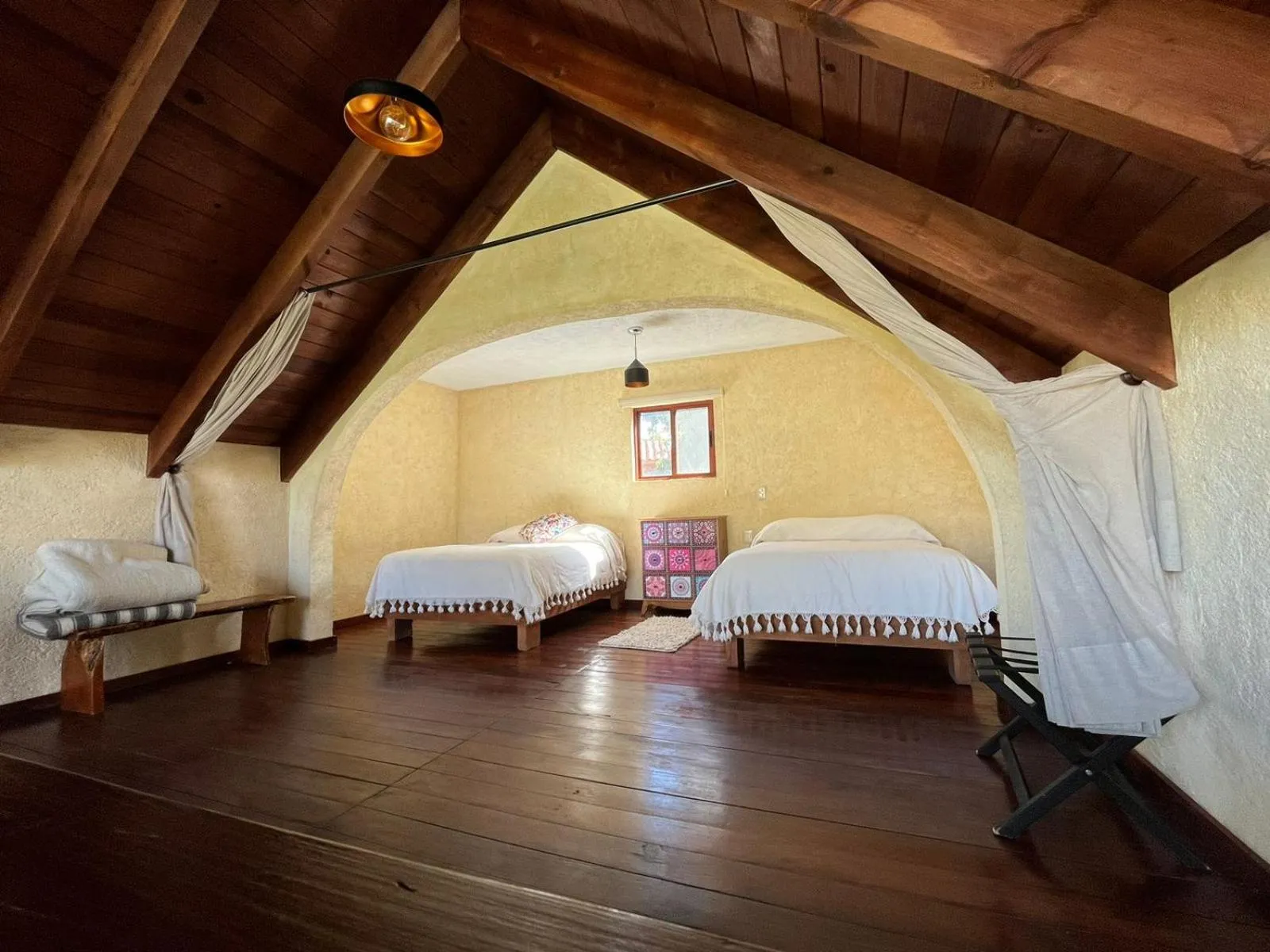 Bed in Zidada Hotel and Chalets