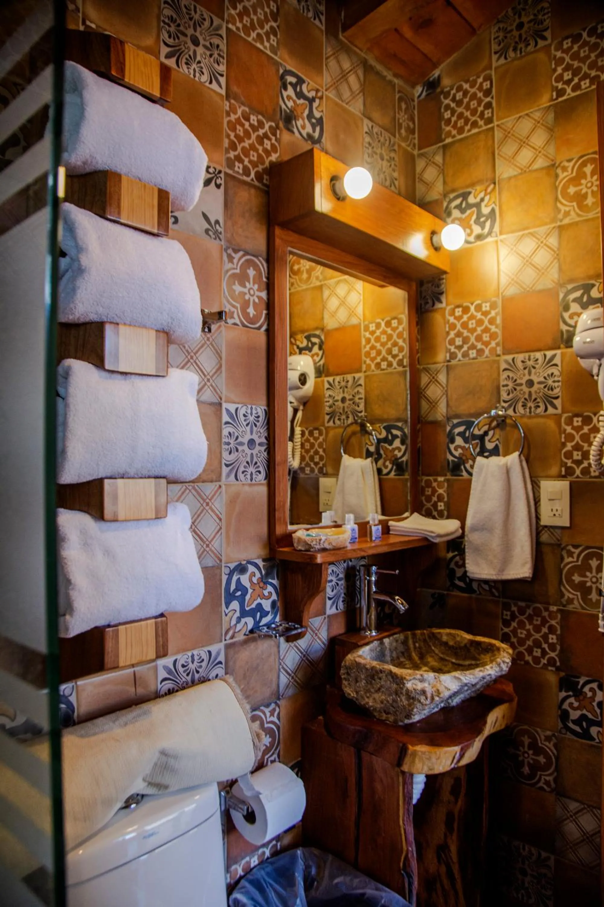 Bathroom in Zidada Hotel and Chalets