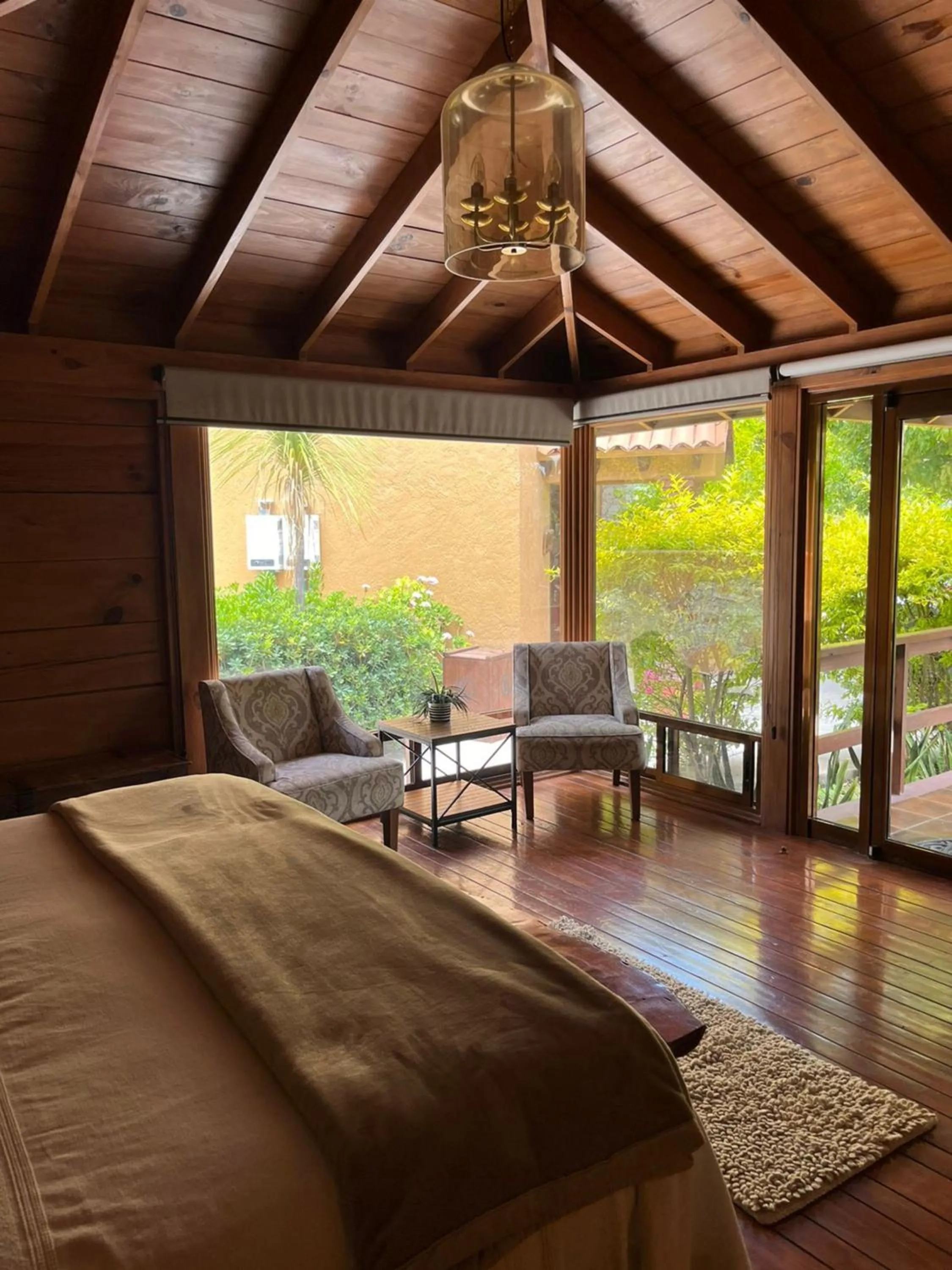 Seating area in Zidada Hotel and Chalets