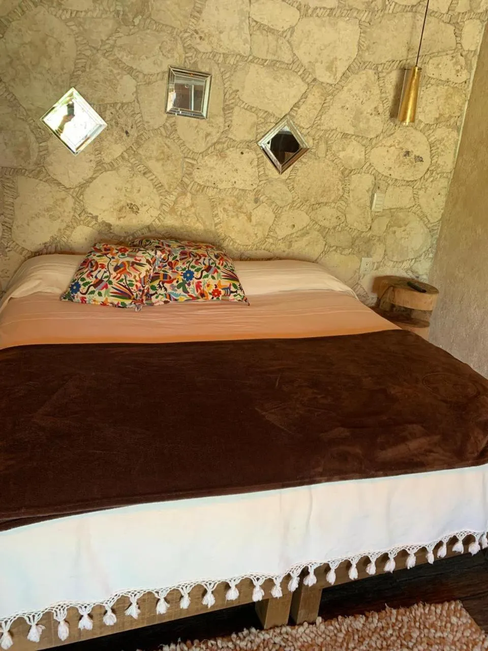 Bed in Zidada Hotel and Chalets