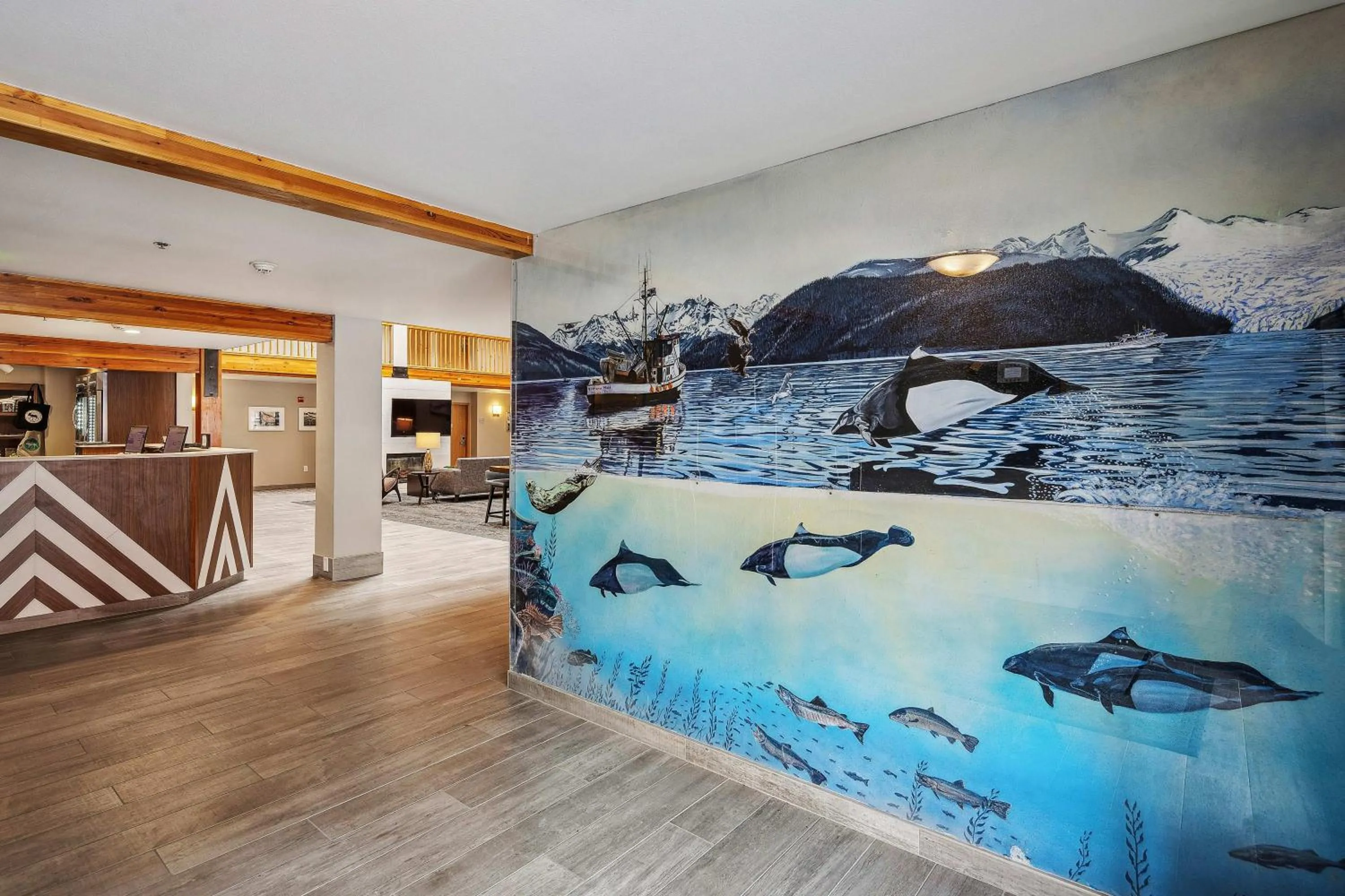 Lobby or reception in Hotel Edgewater