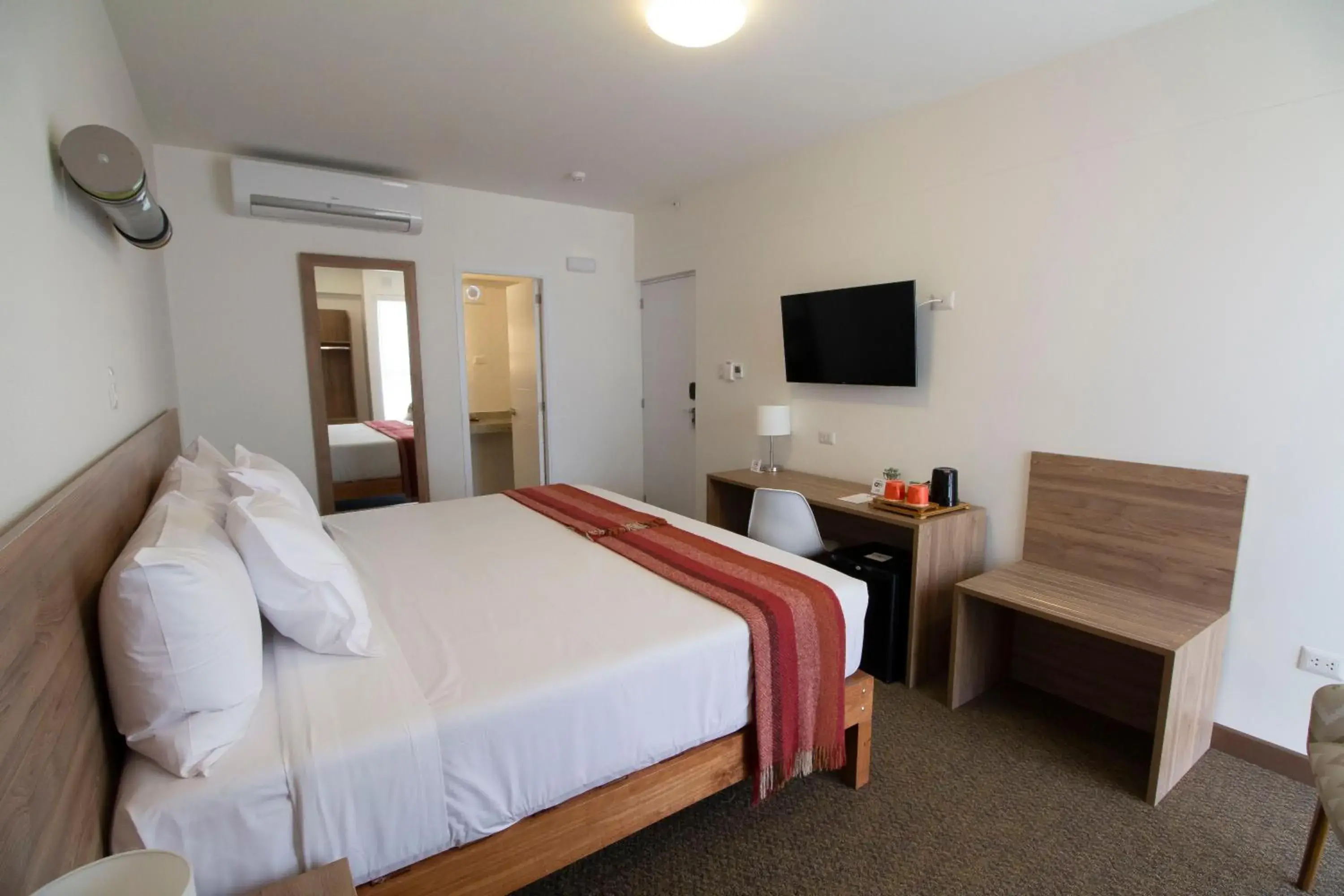 TV and multimedia, Bed in Tierra Viva Piura Hotel TV and multimedia, Bed in Tierra Viva Piura Hotel