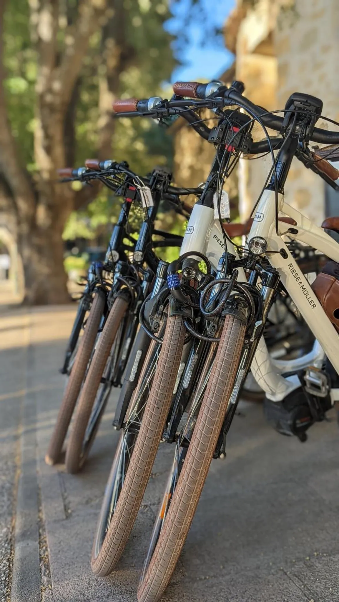 Cycling in Le Moulin, Lourmarin, a Beaumier Hotel
