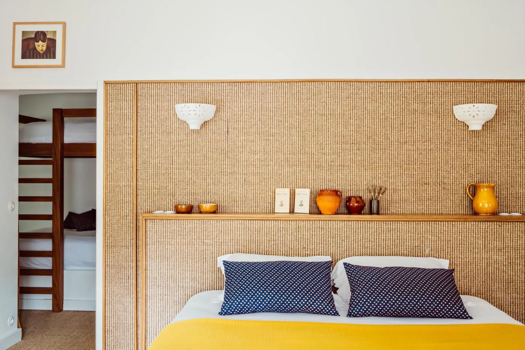 Photo of the whole room, Bed in Le Moulin, Lourmarin, a Beaumier Hotel