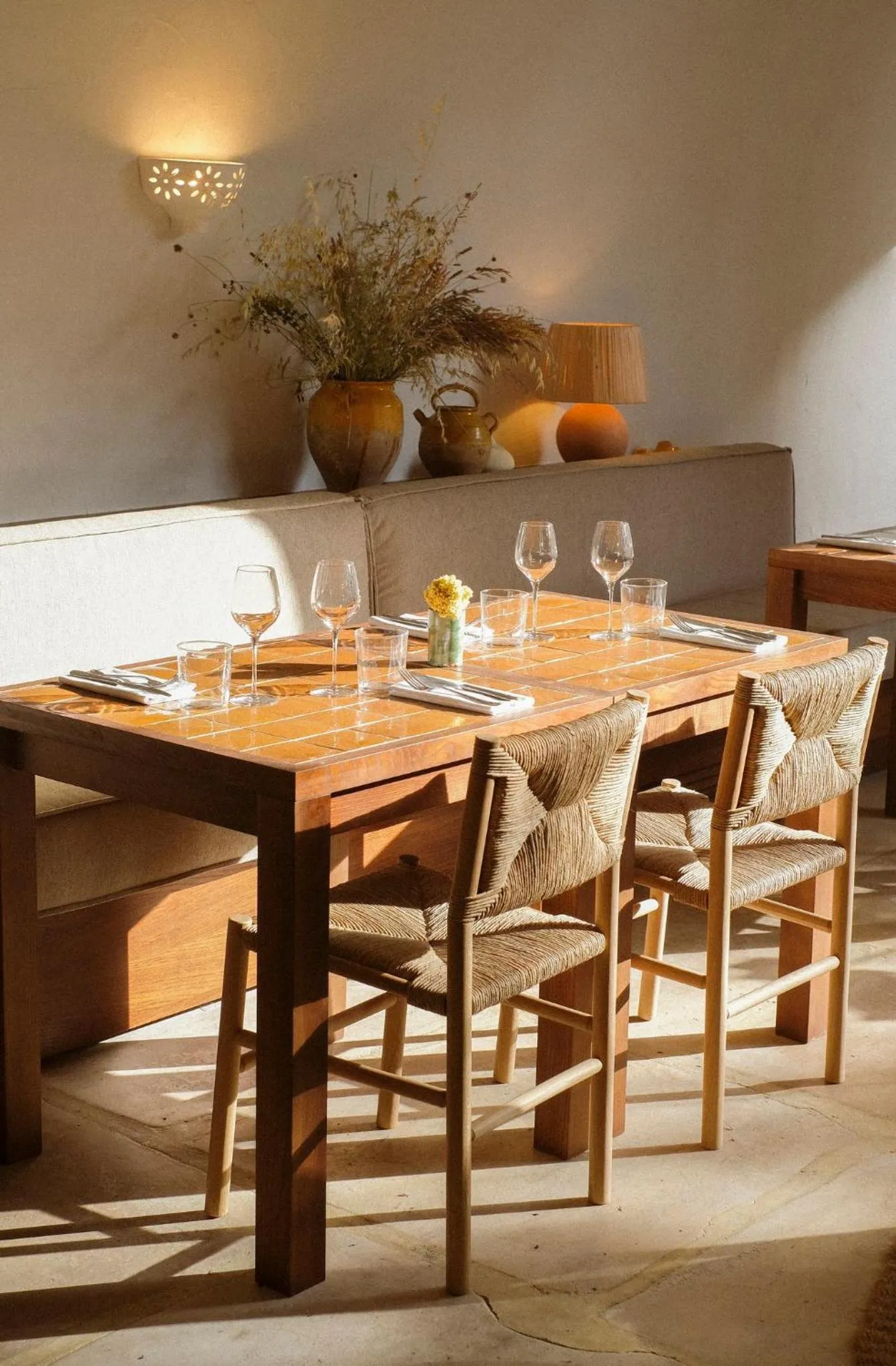 Restaurant/places to eat in Le Moulin, Lourmarin, a Beaumier Hotel