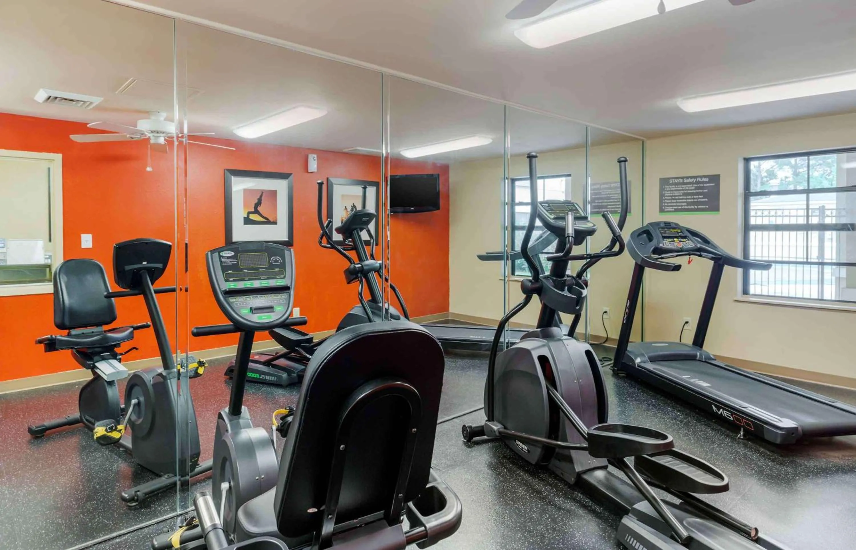 Fitness centre/facilities in Extended Stay America Suites - Fayetteville - Fort Bragg