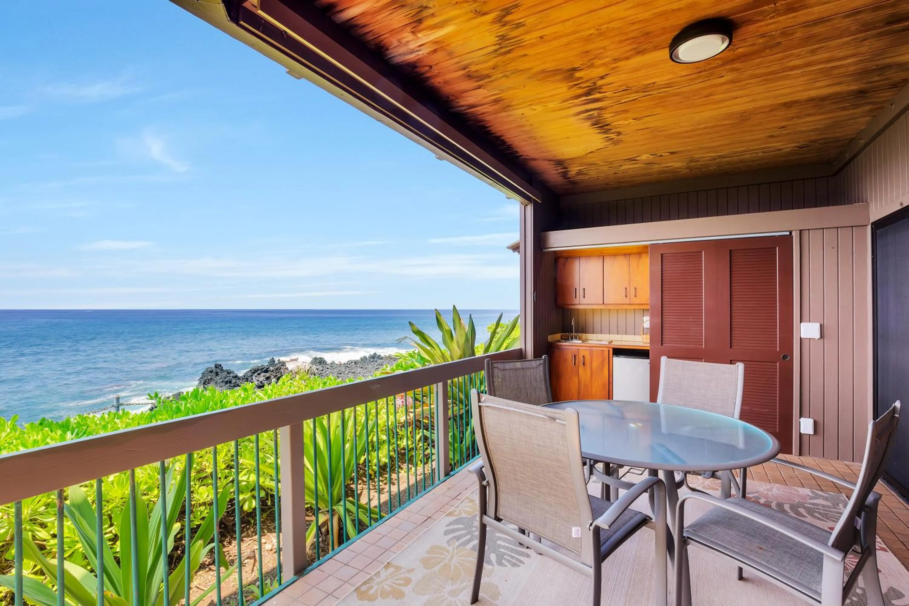 Balcony/Terrace in Castle Kanaloa at Kona