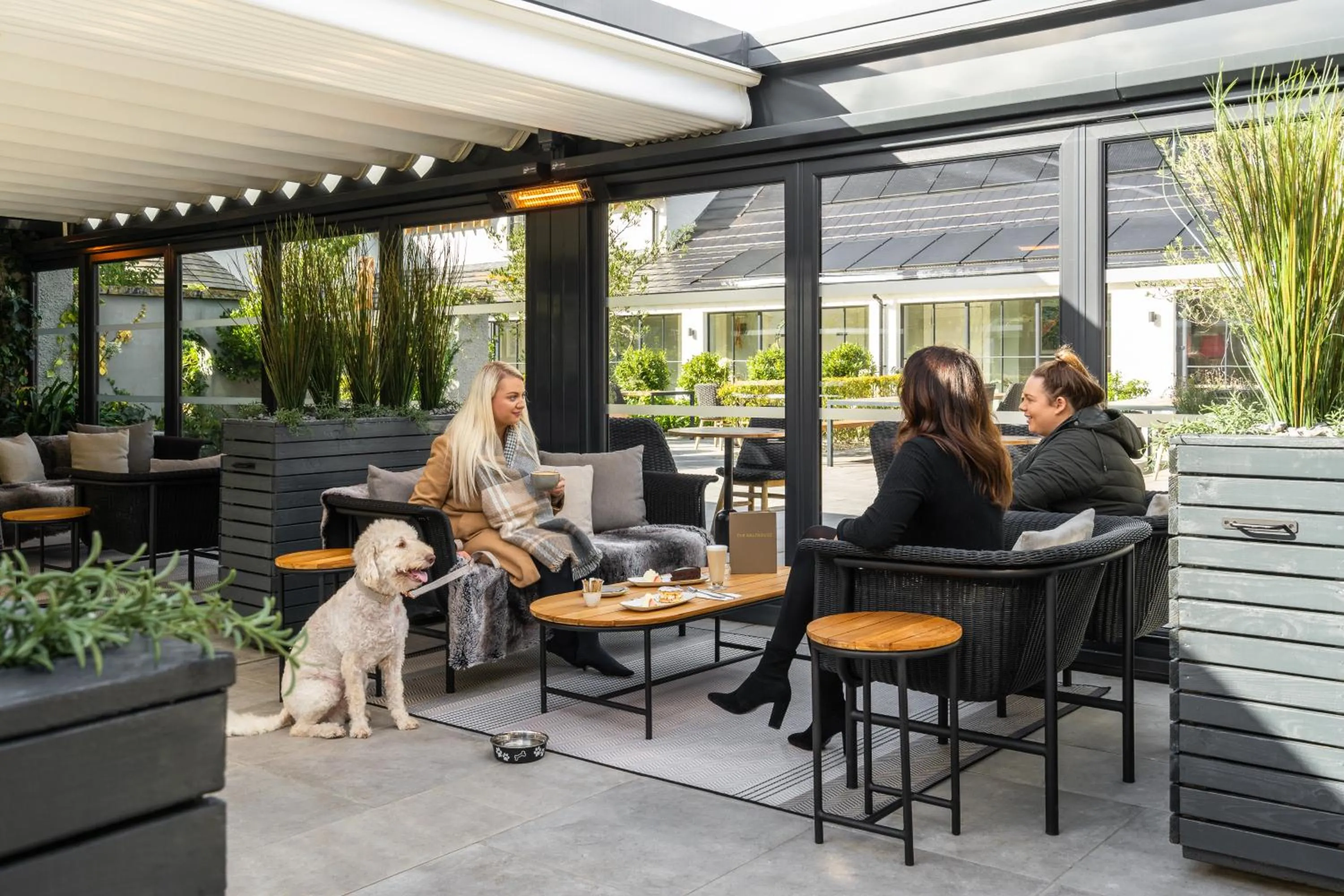 Inner courtyard view in The Salthouse Hotel