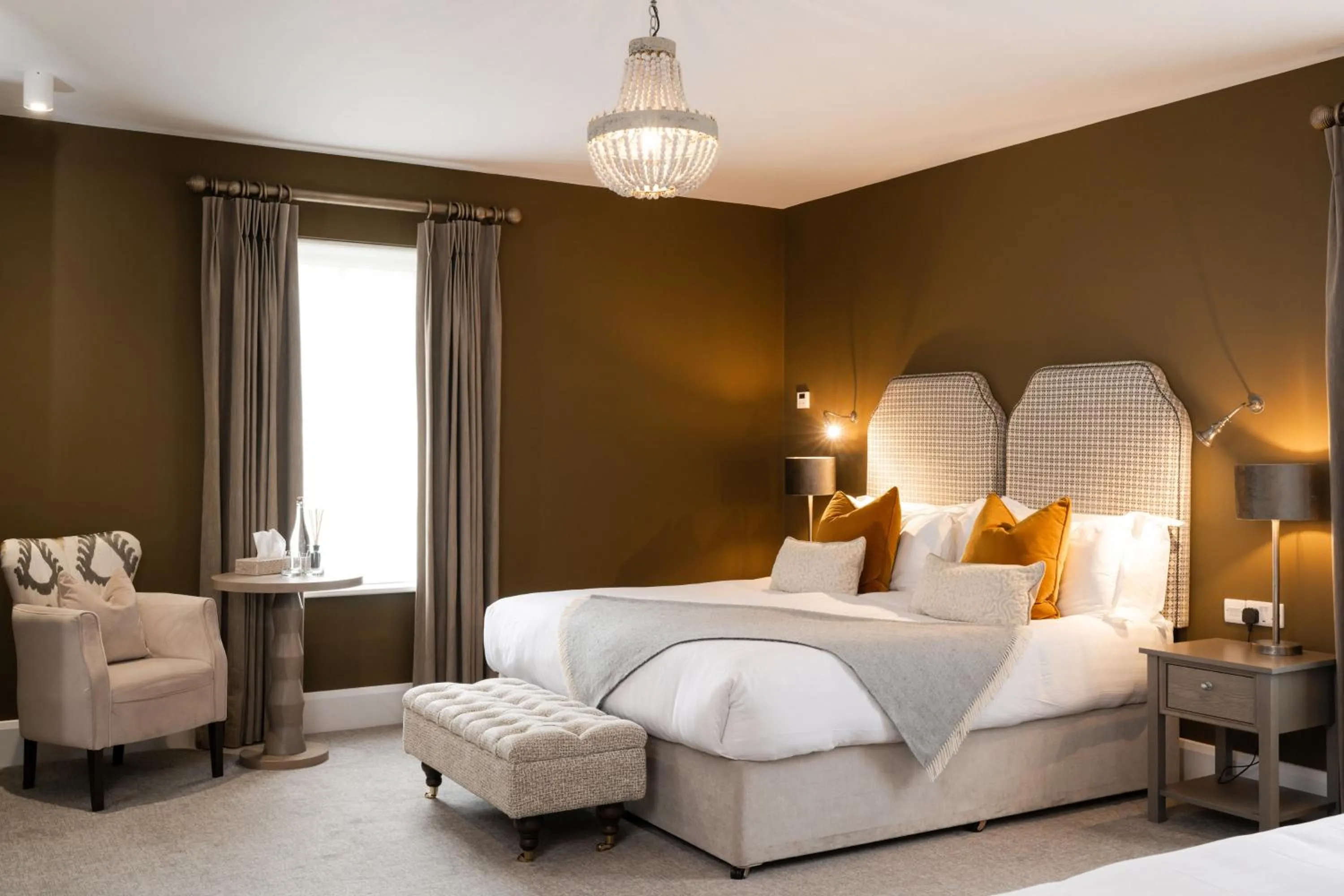 Bed in The Salthouse Hotel