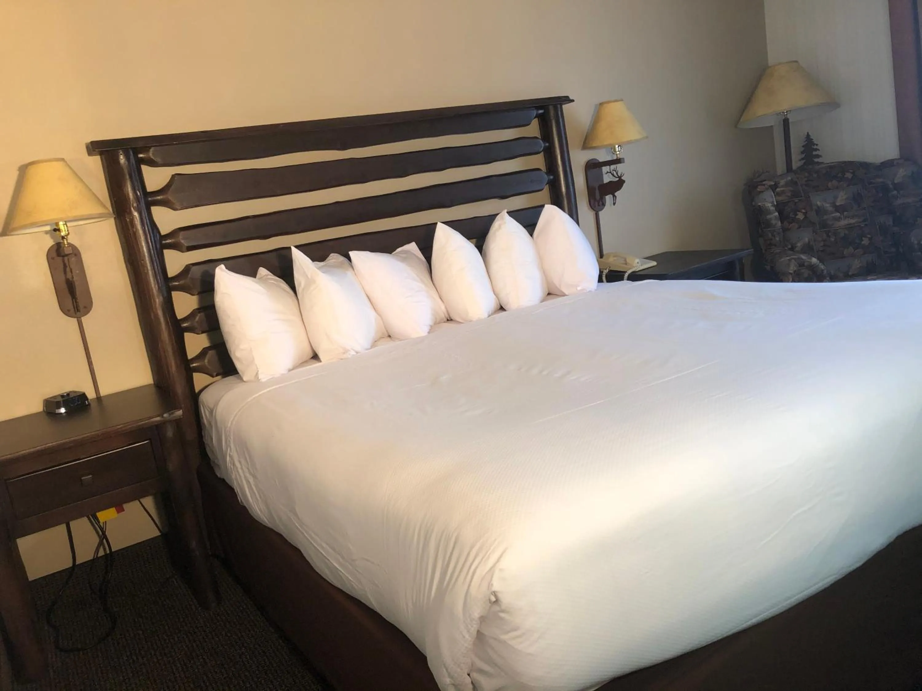 Bed in Clubhouse Inn