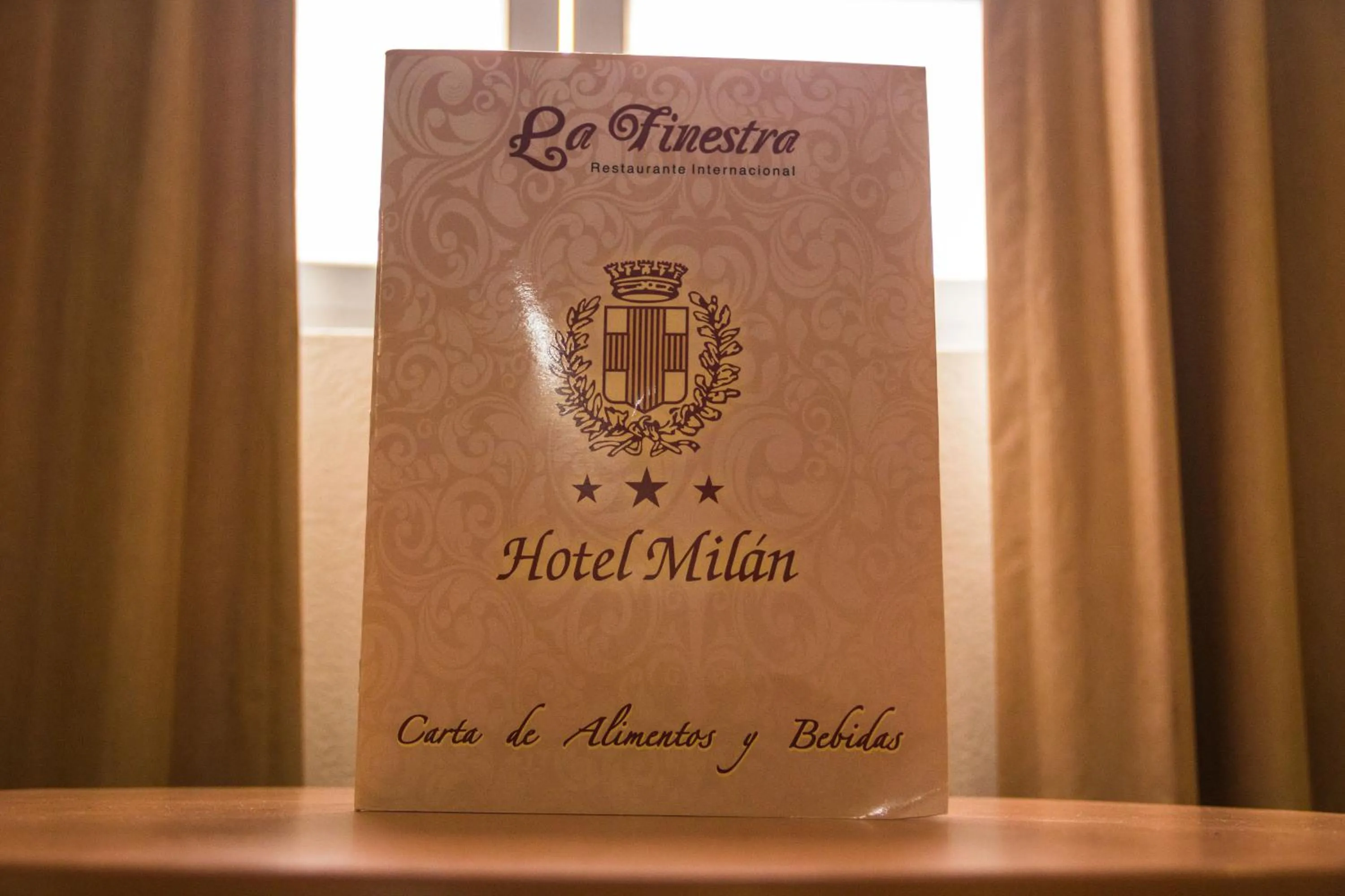 Logo/Certificate/Sign in Hotel Milan CDMX