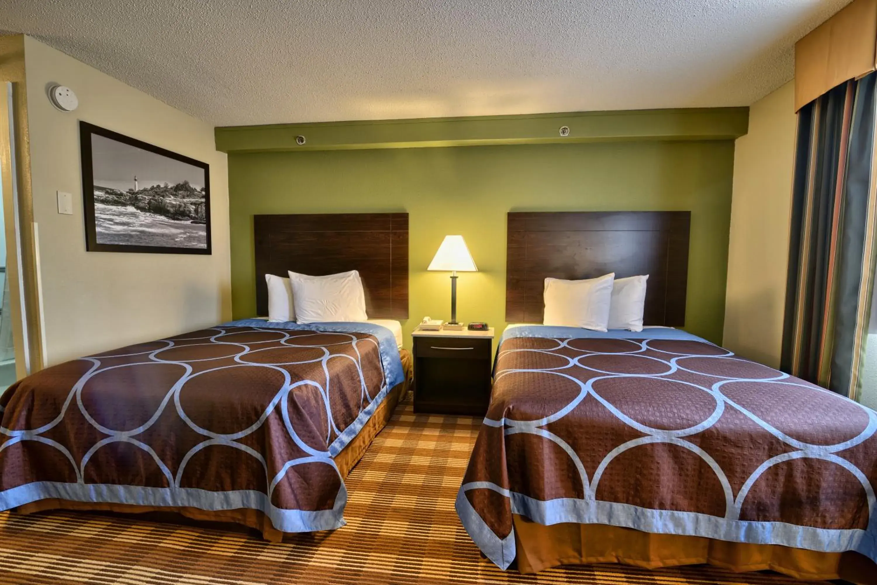 Bedroom, Bed in Super 8 by Wyndham Bangor Bedroom, Bed in Super 8 by Wyndham Bangor