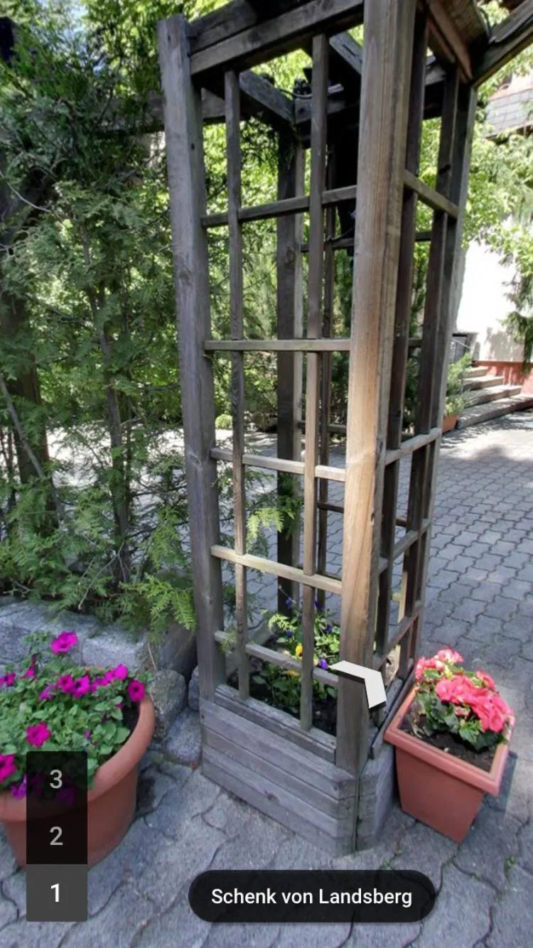 Patio in Hotel & Restaurant Schenk von Landsberg