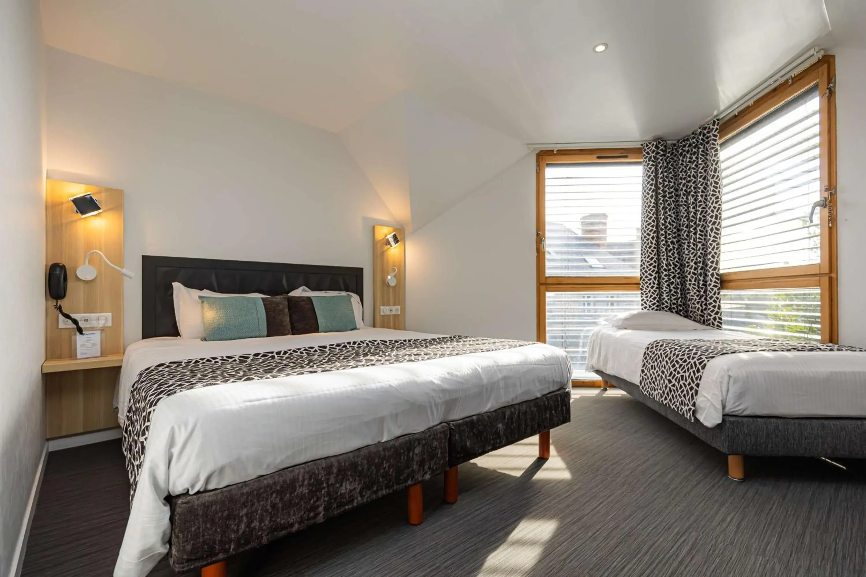 Photo of the whole room, Bed in Best Western Le Moulin de Ducey Photo of the whole room, Bed in Best Western Le Moulin de Ducey