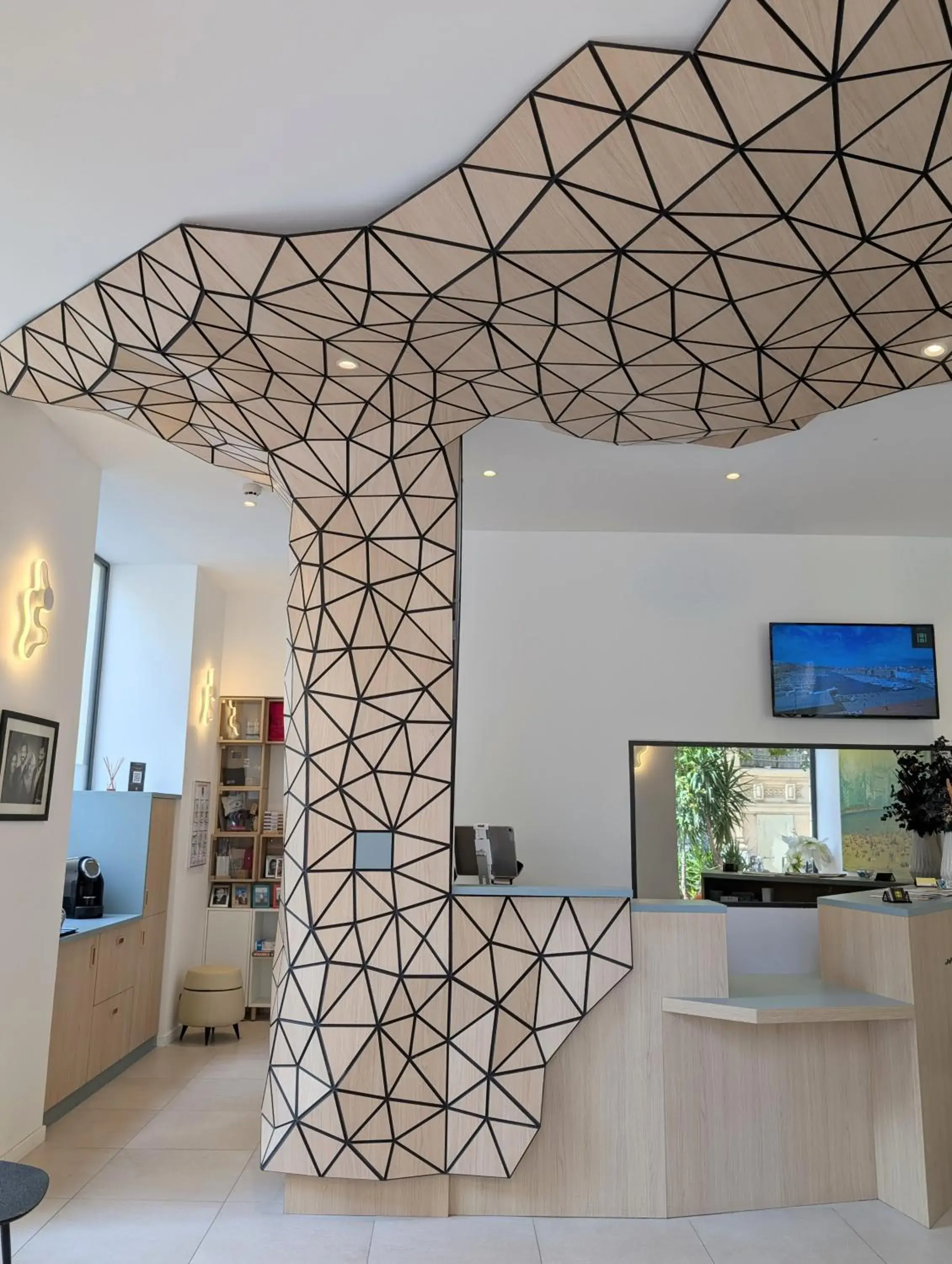 Lobby or reception in Hôtel Carré Vieux Port Lobby or reception in Hôtel Carré Vieux Port