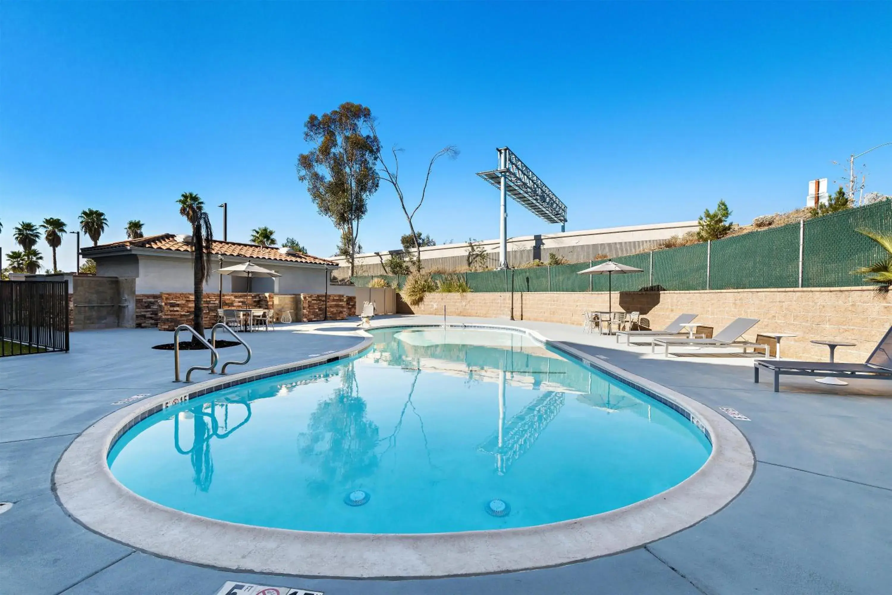 Pool view in Spark By Hilton Redlands Pool view in Spark By Hilton Redlands