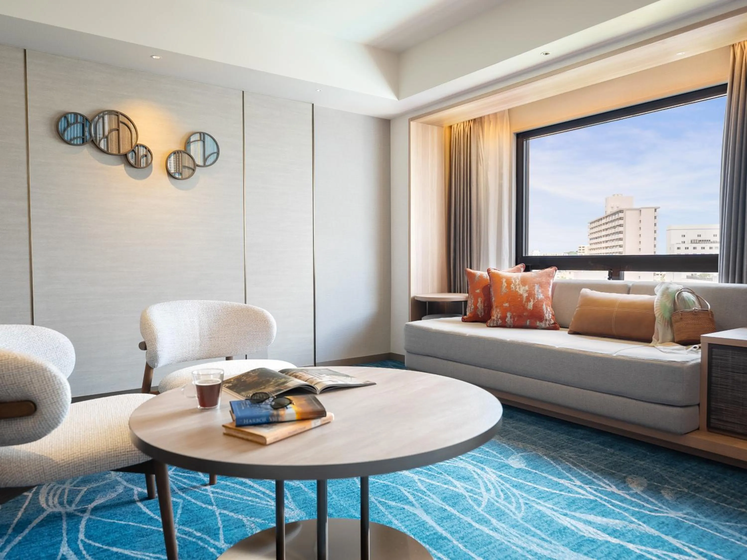 Photo of the whole room, Bed in Okinawa Harborview Hotel