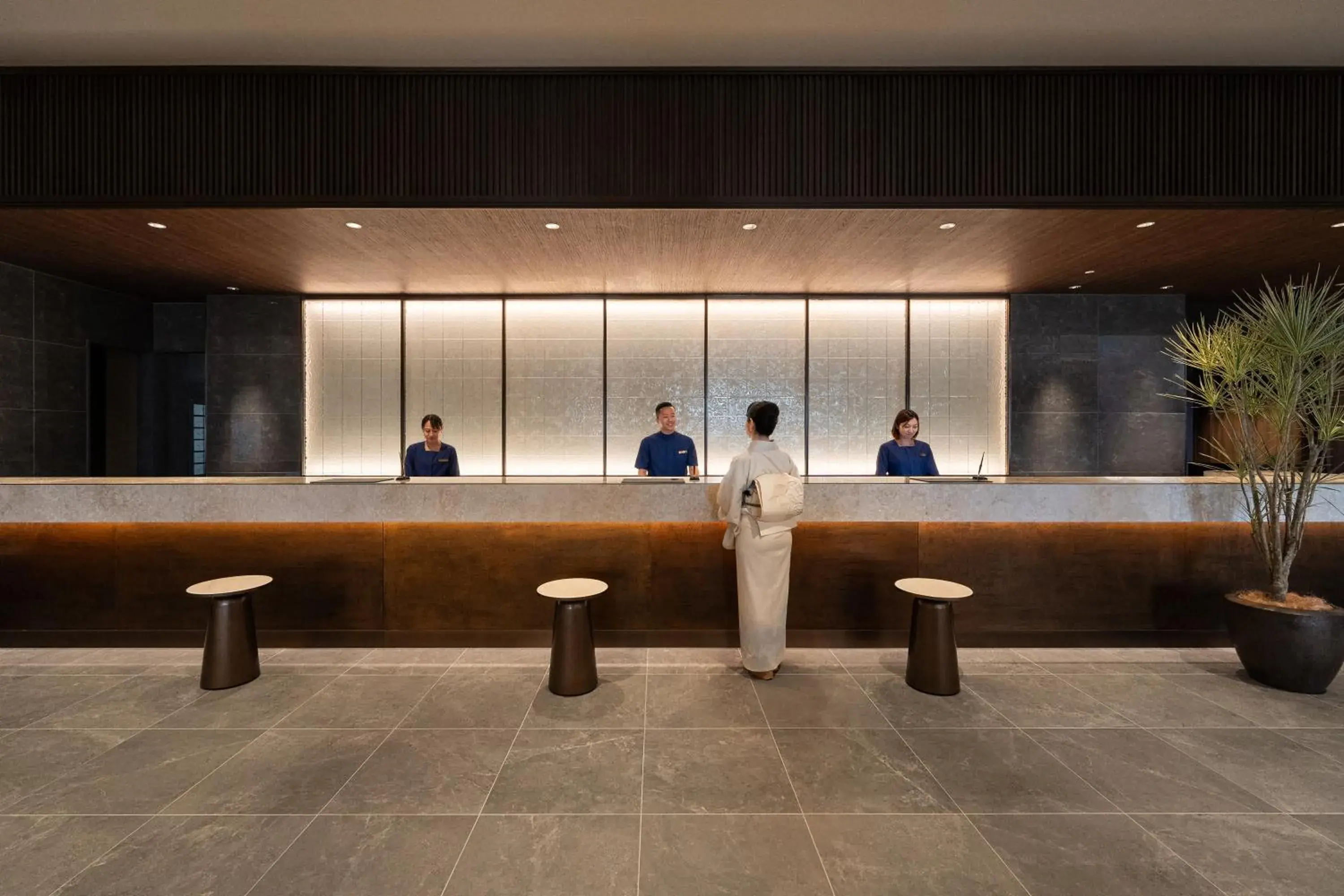 Lobby or reception in Okinawa Harborview Hotel Lobby or reception in Okinawa Harborview Hotel