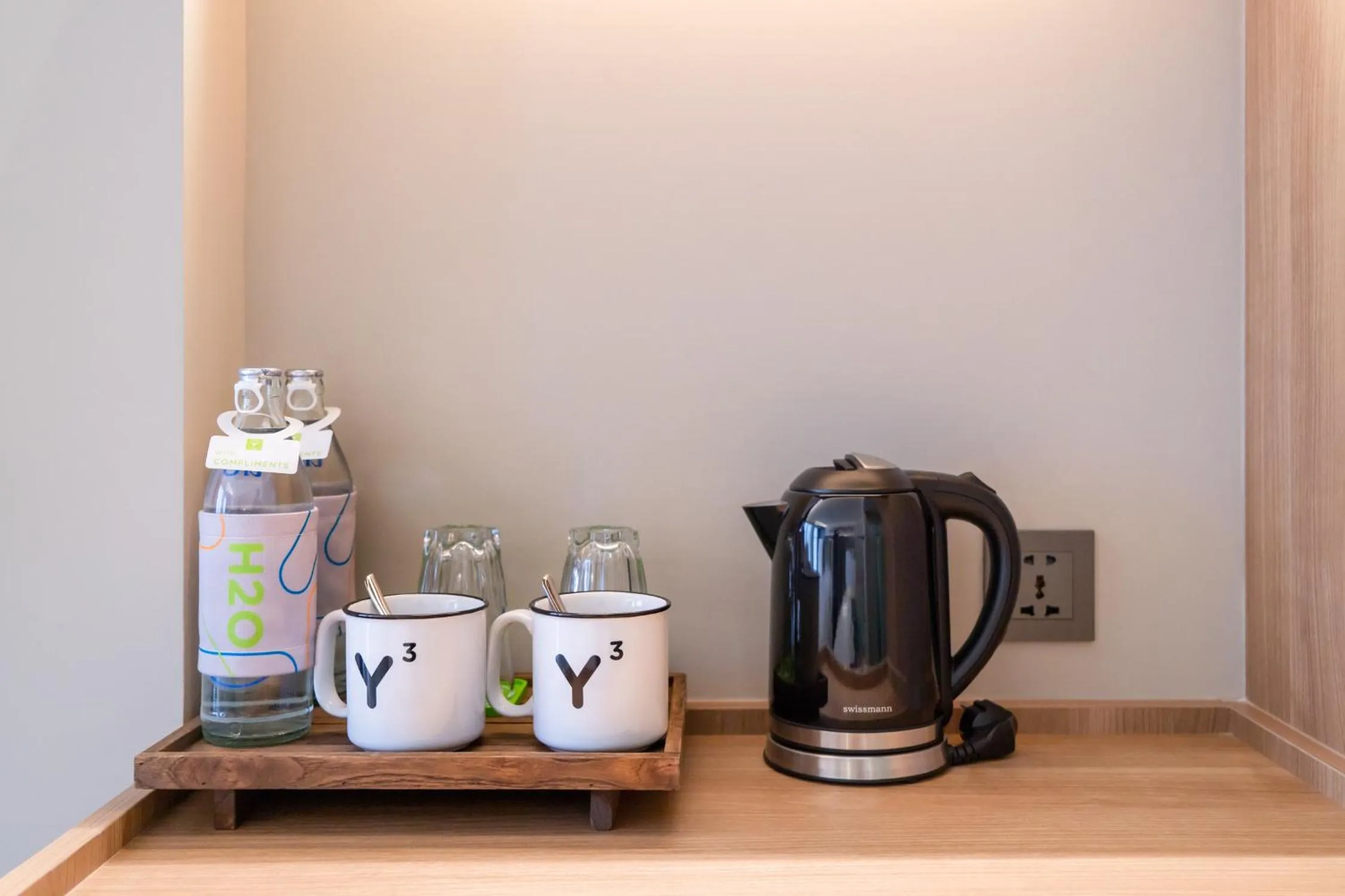 Drinks in Triple Y Hotel