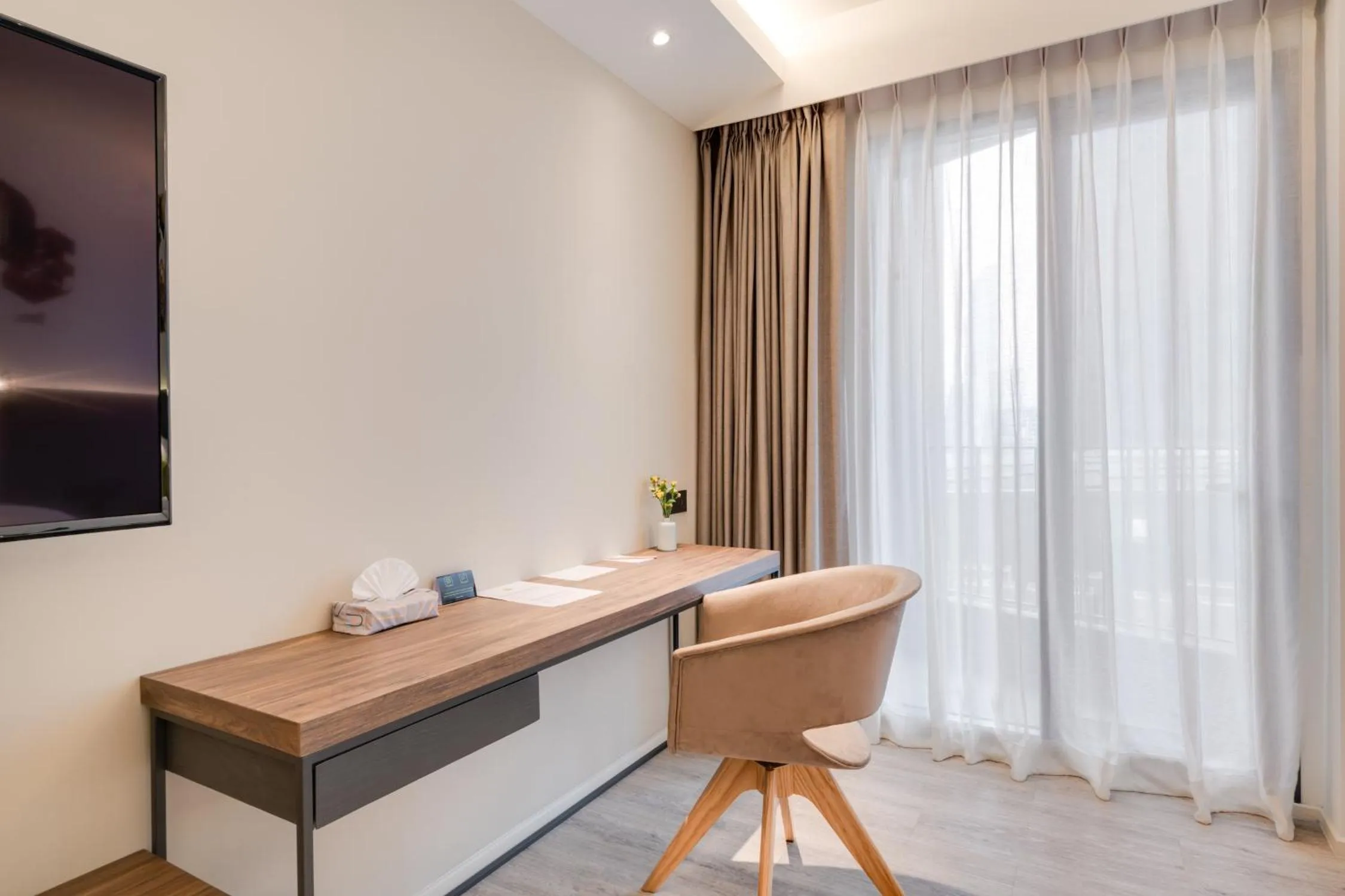 Seating area in Triple Y Hotel