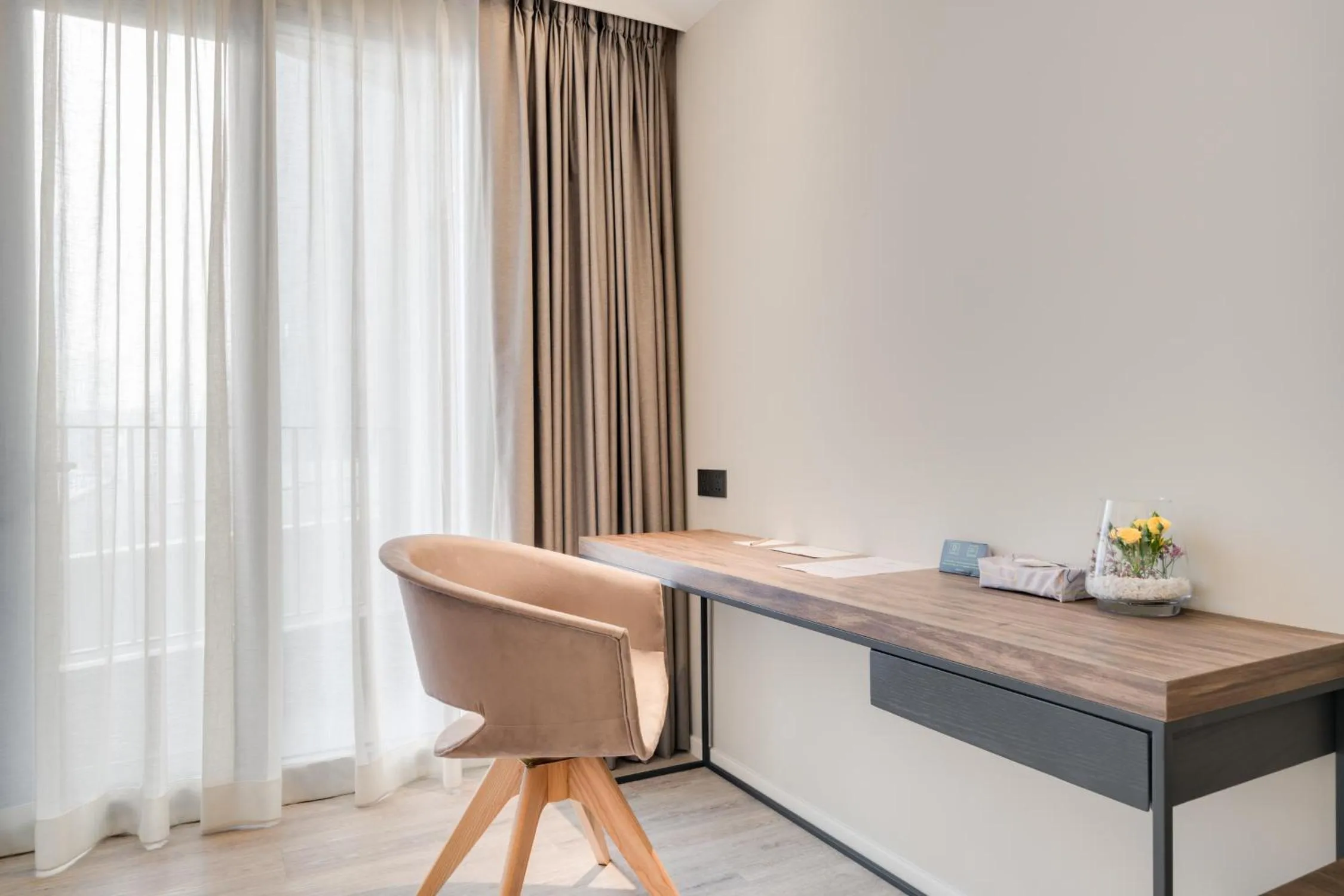 Seating area in Triple Y Hotel