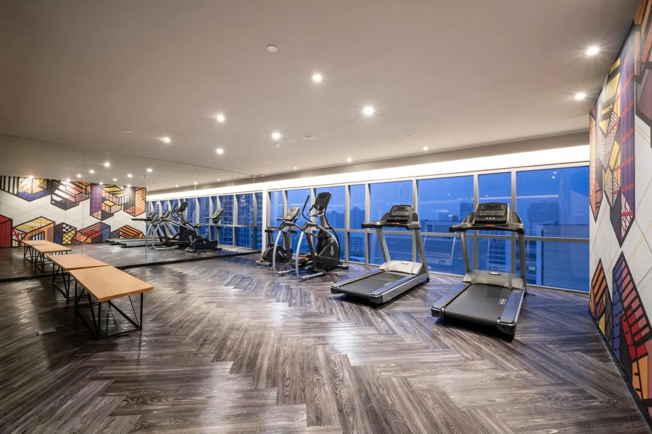 Fitness centre/facilities in Triple Y Hotel Fitness centre/facilities in Triple Y Hotel