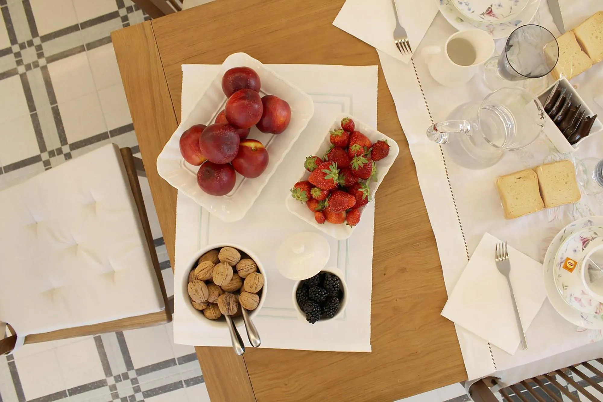 Food and drinks in Estlevante B&B