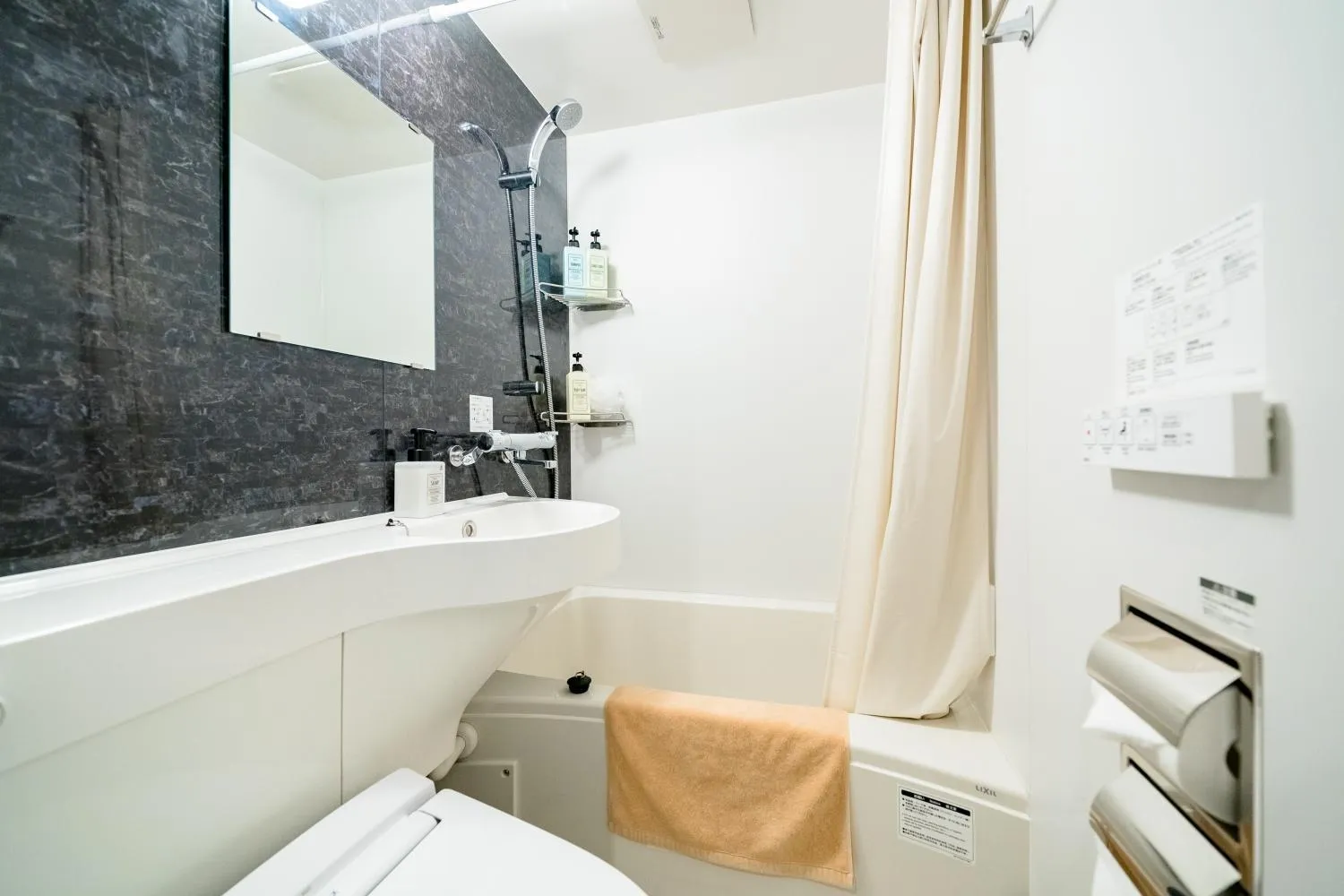 Bathroom in IKIDANE Residential Hotel Komagome