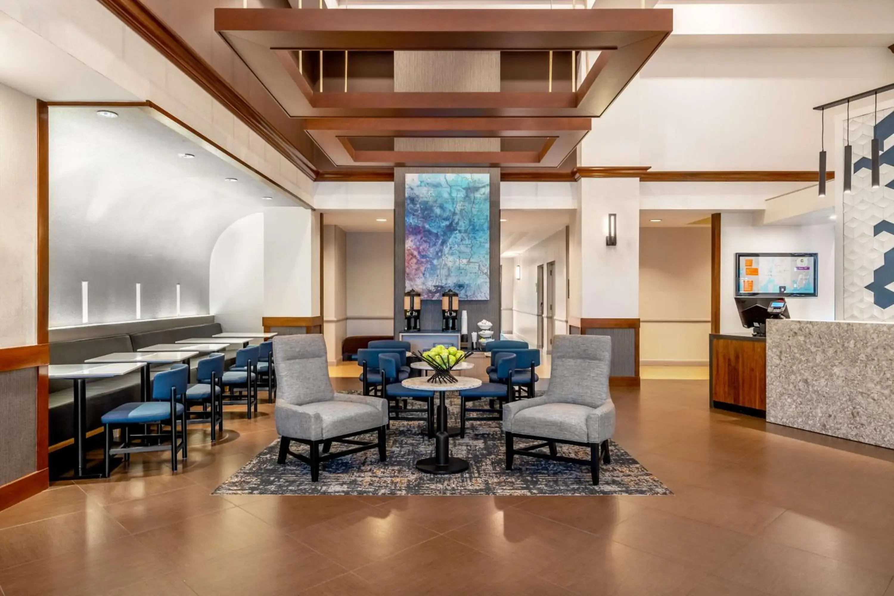 Lobby or reception in Hyatt Place Mystic Lobby or reception in Hyatt Place Mystic
