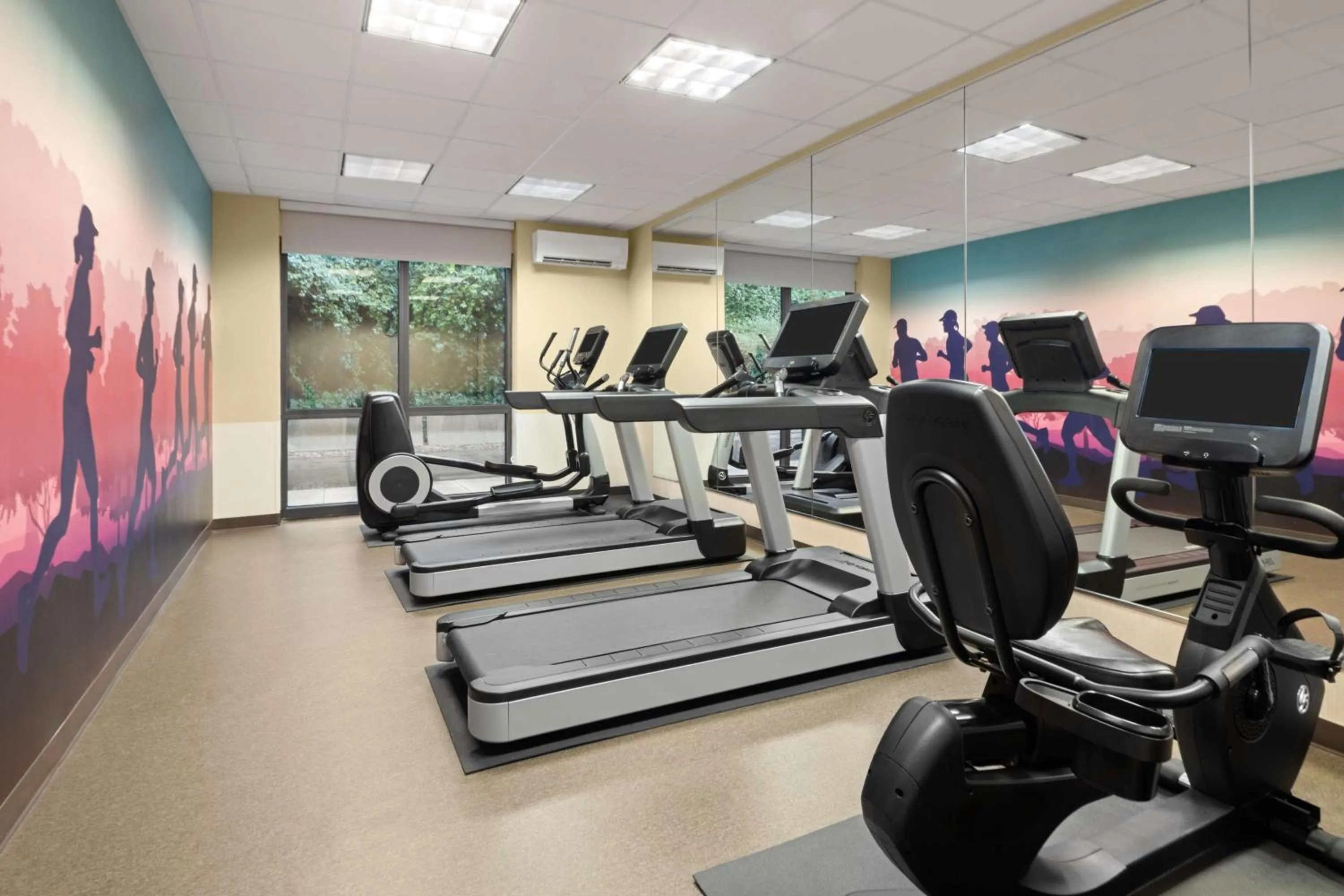 Fitness centre/facilities in Hyatt Place Mystic