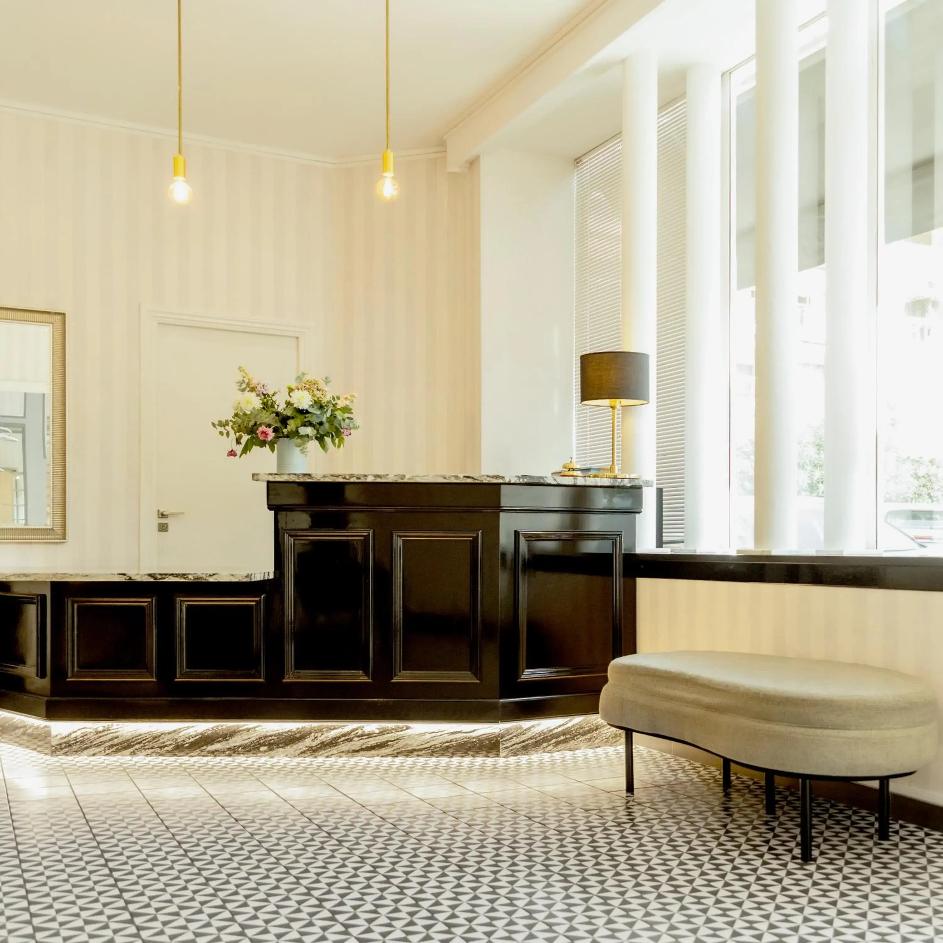 Lobby or reception in Hotel Aria Lobby or reception in Hotel Aria