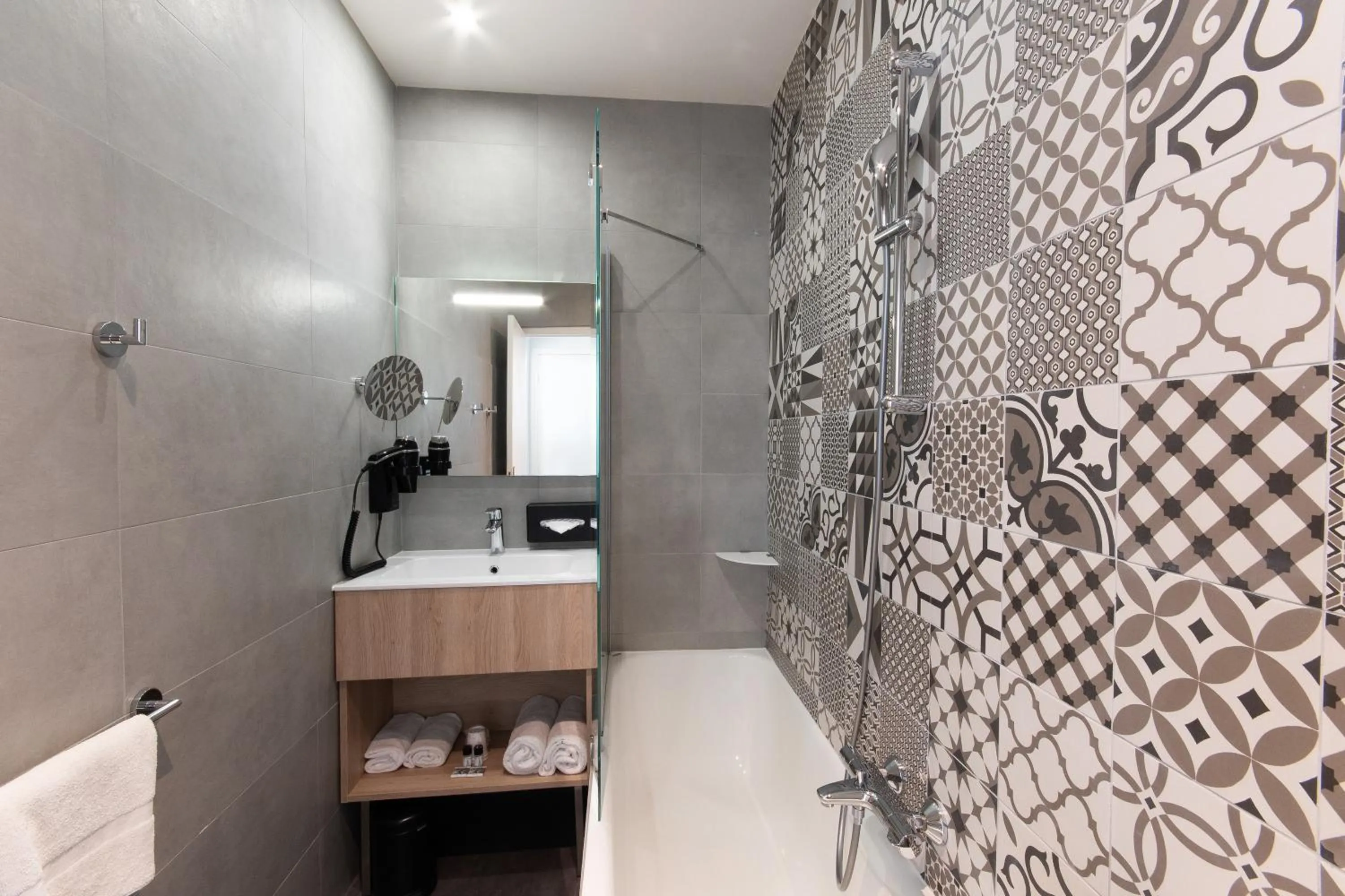 Bathroom in Hotel Aria