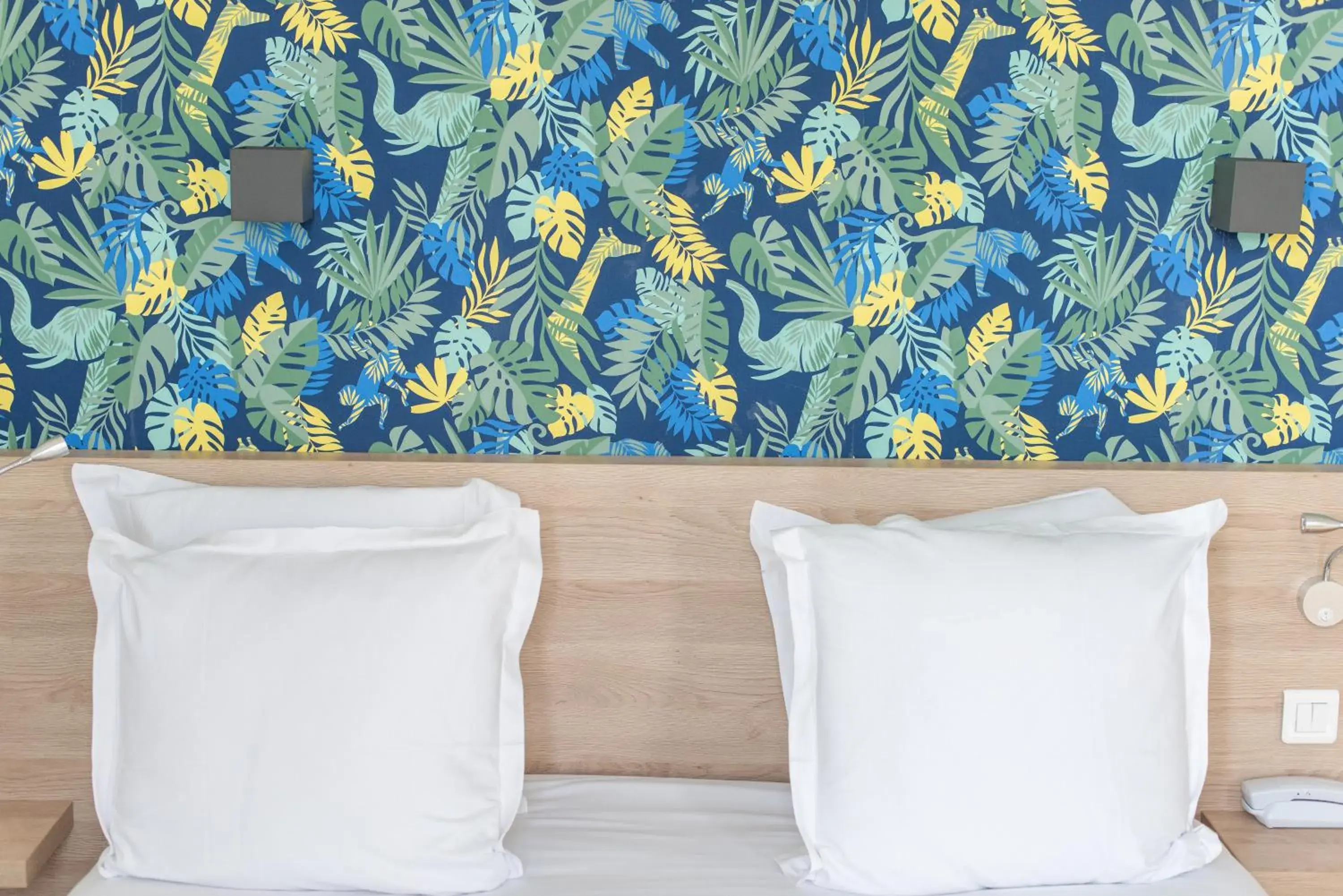 Bed in Hotel Aria Bed in Hotel Aria