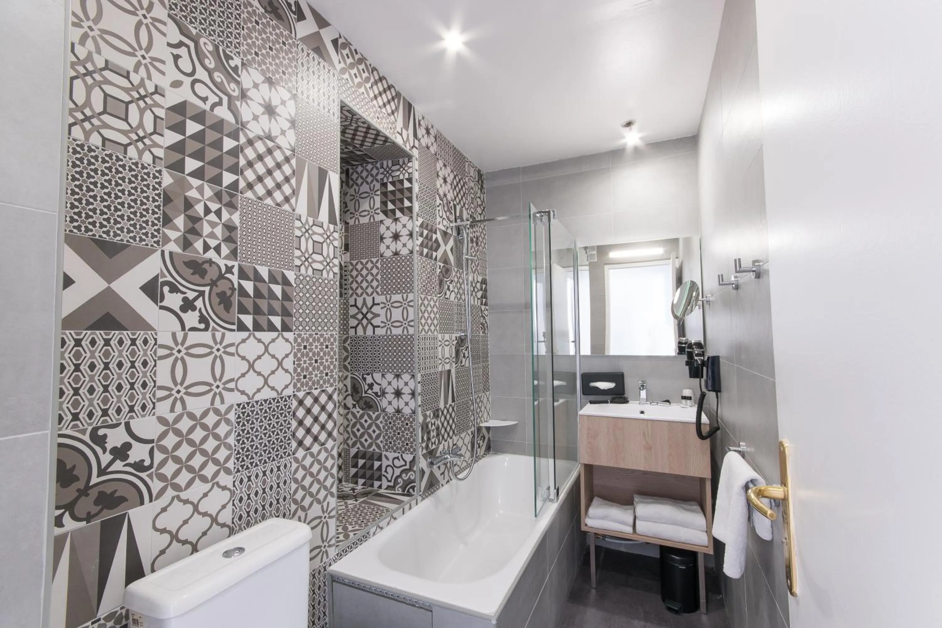 Bathroom in Hotel Aria