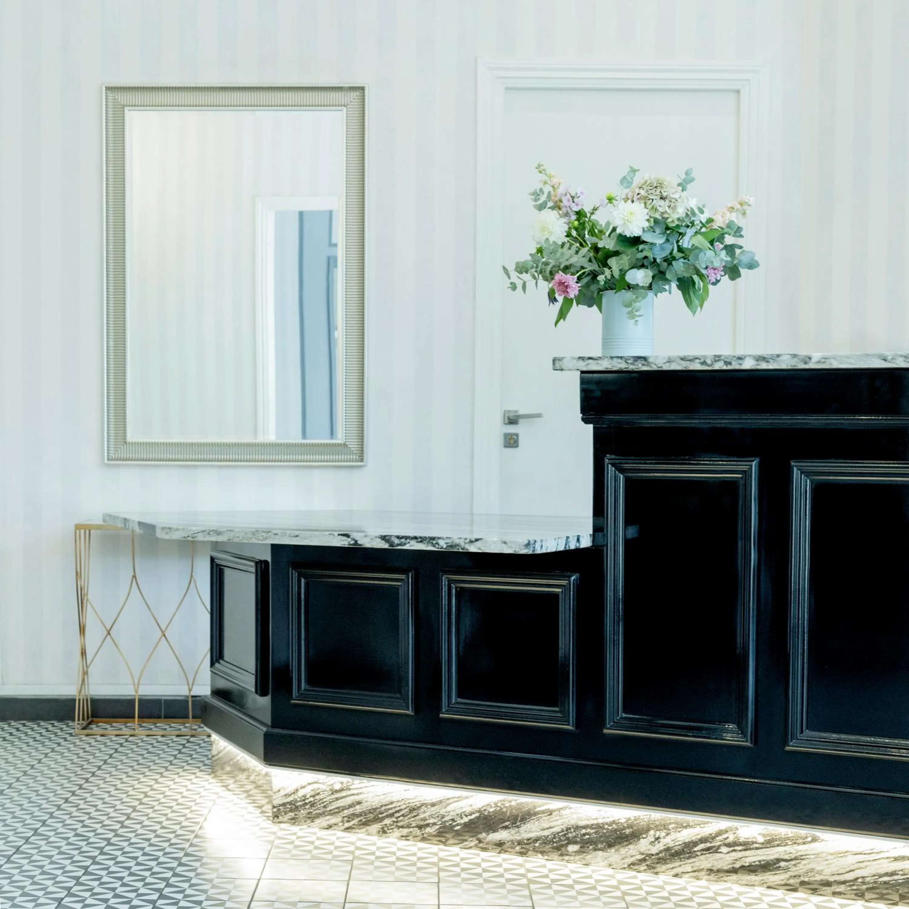 Lobby or reception in Hotel Aria